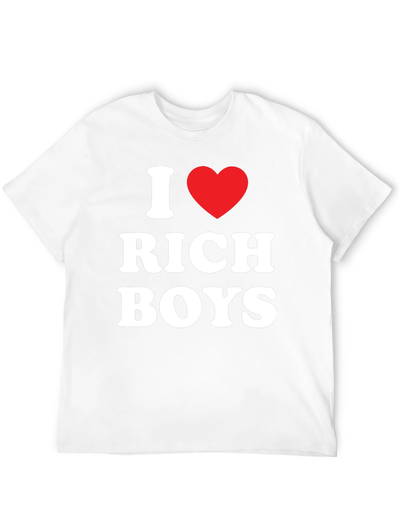 Black I Heart Rich Boys Tee - Men's Black T-Shirt view 12