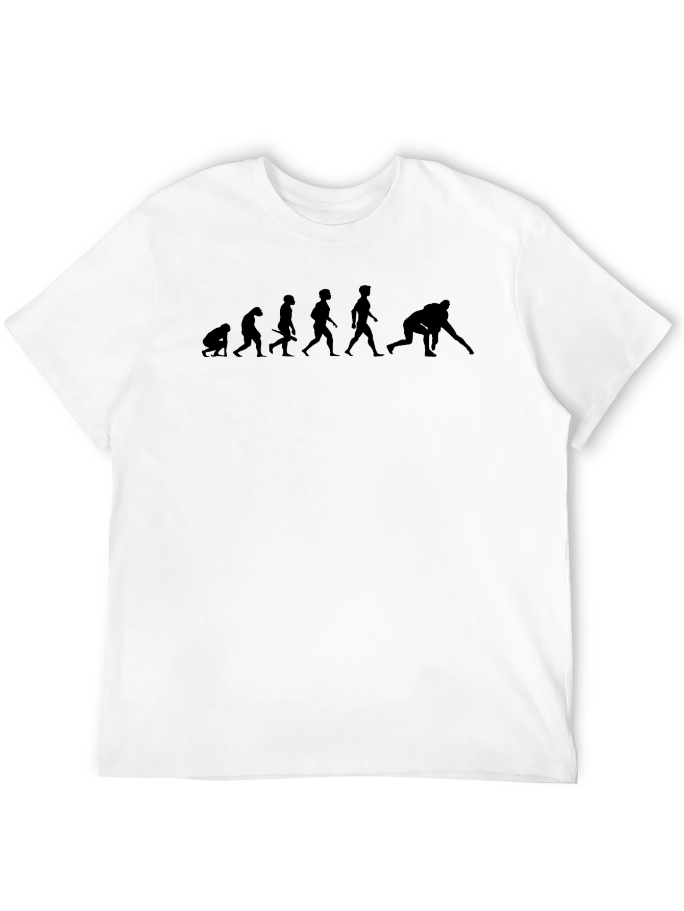 Black Evolution of a Curler Black T-Shirt view 12
