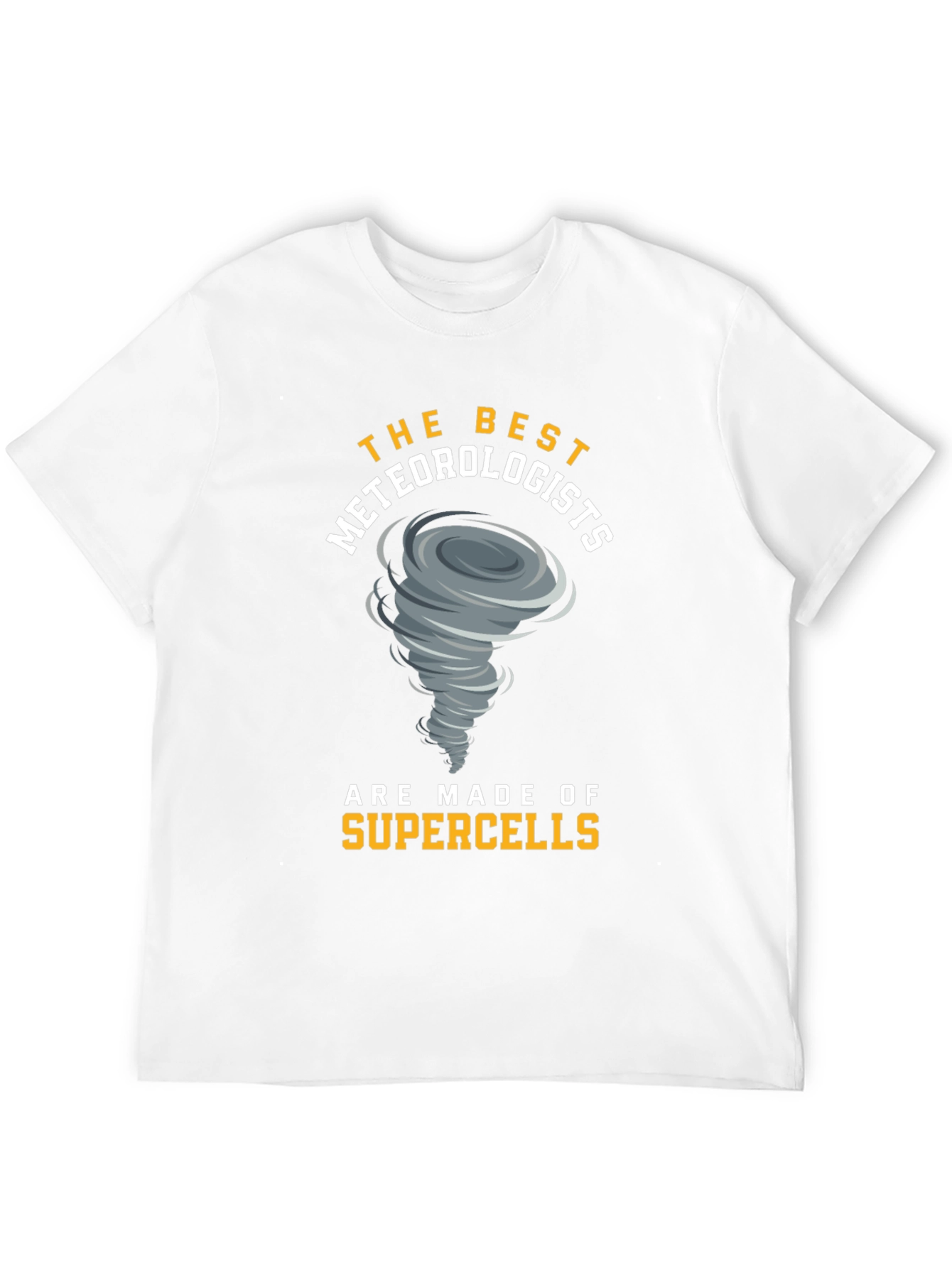 Black Meteorologist Supercell T-Shirt view 12
