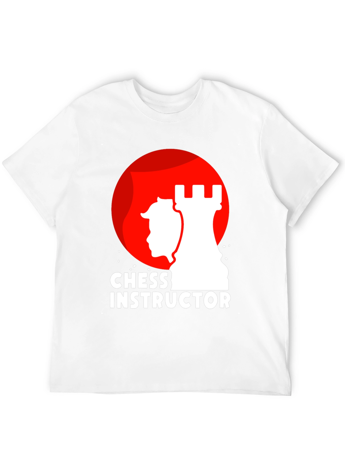 Black Chess Instructor Graphic T-Shirt - Black view 12