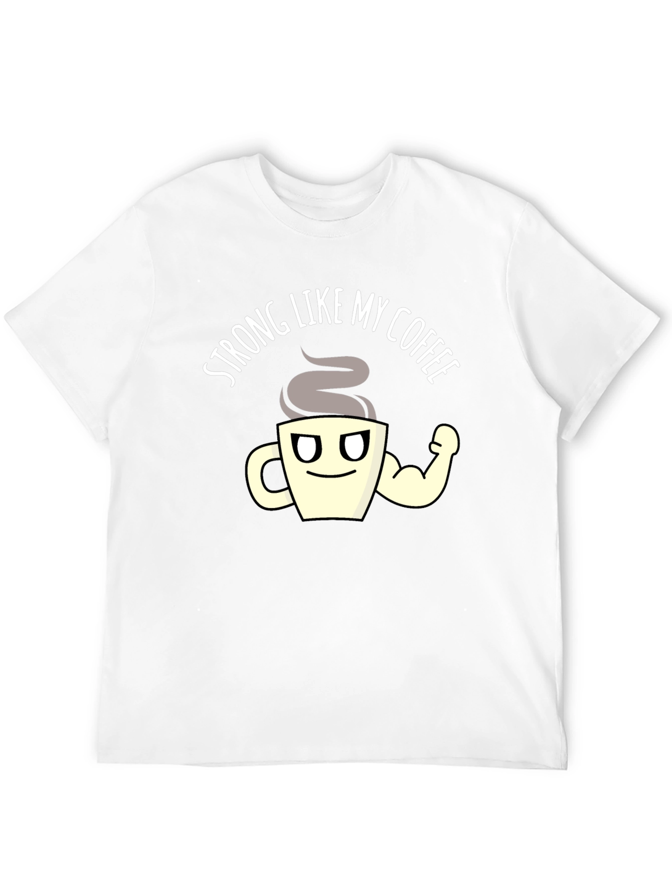 Black Strong Like My Coffee Graphic T-Shirt - Black view 12