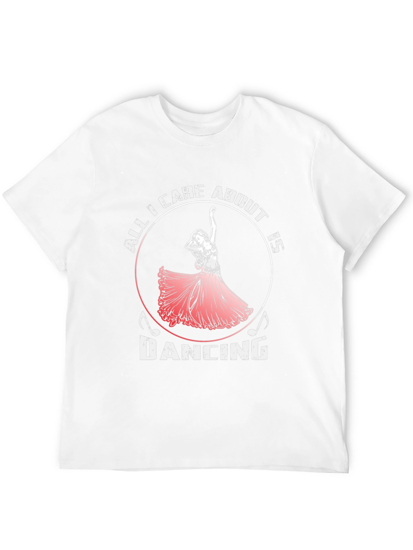 Black All I Care About Is Dancing T-Shirt view 12