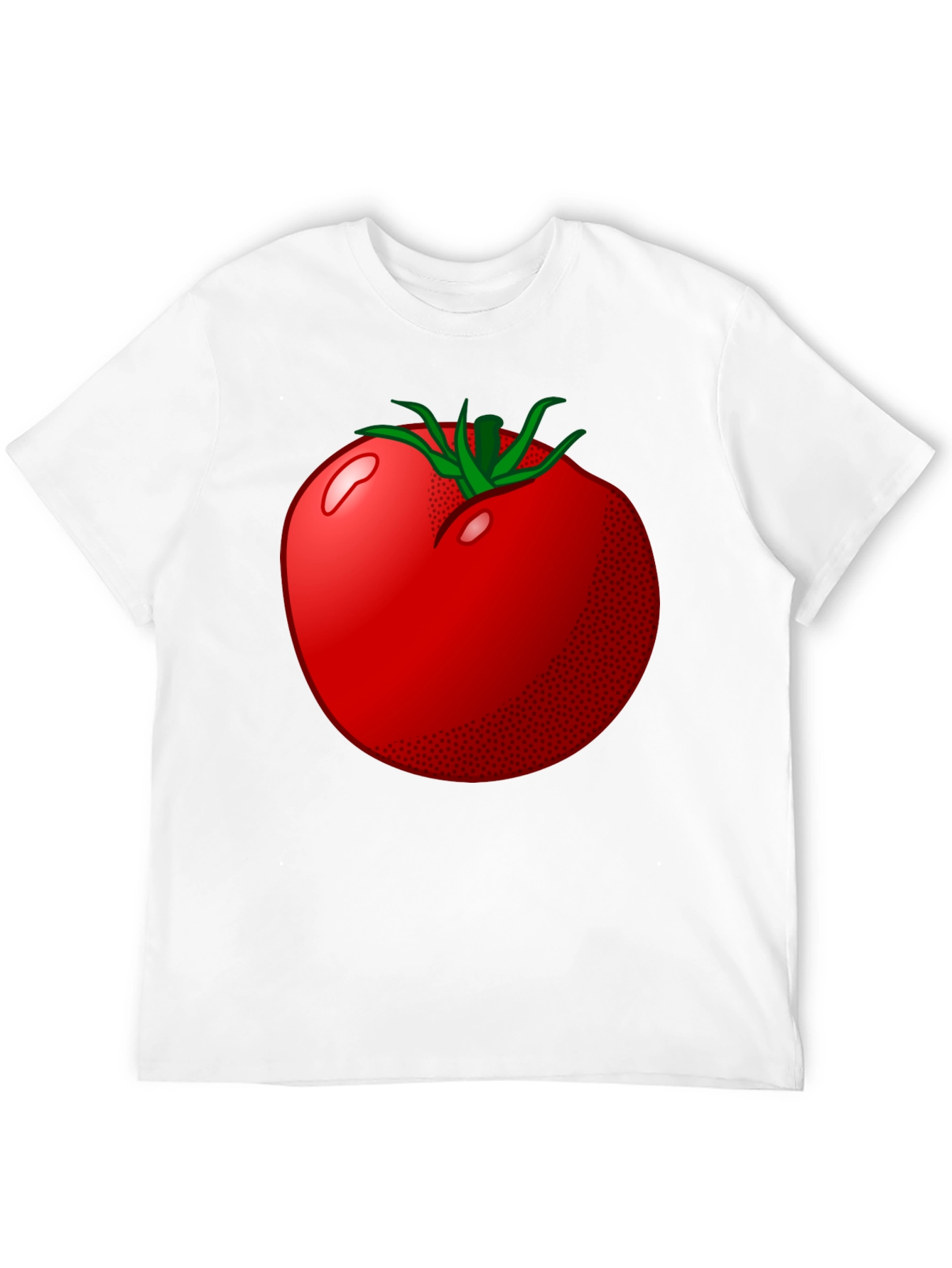 Tomato Graphic Black T-Shirt - 12