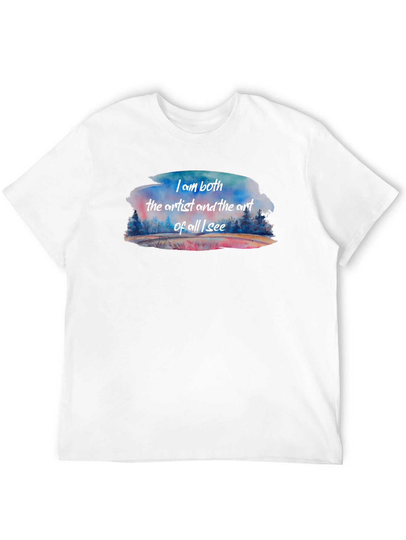 Black Artist's Vision T-Shirt - Art of All I See view 12