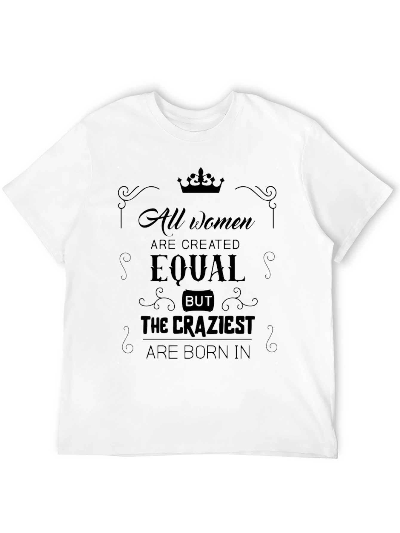 Black Funny 'Craziest' Women's T-Shirt view 12