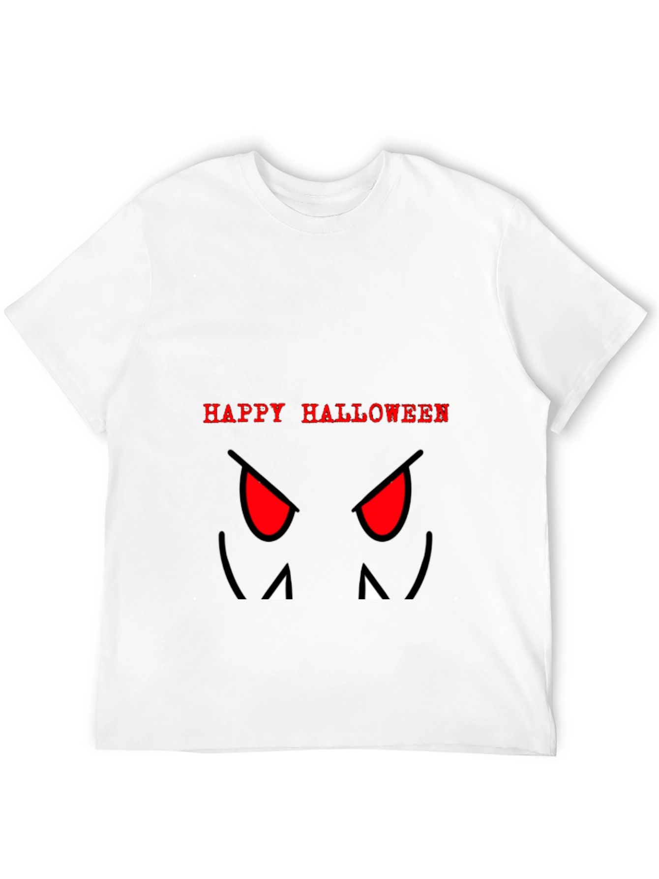 Black Happy Halloween Graphic T-Shirt view 12