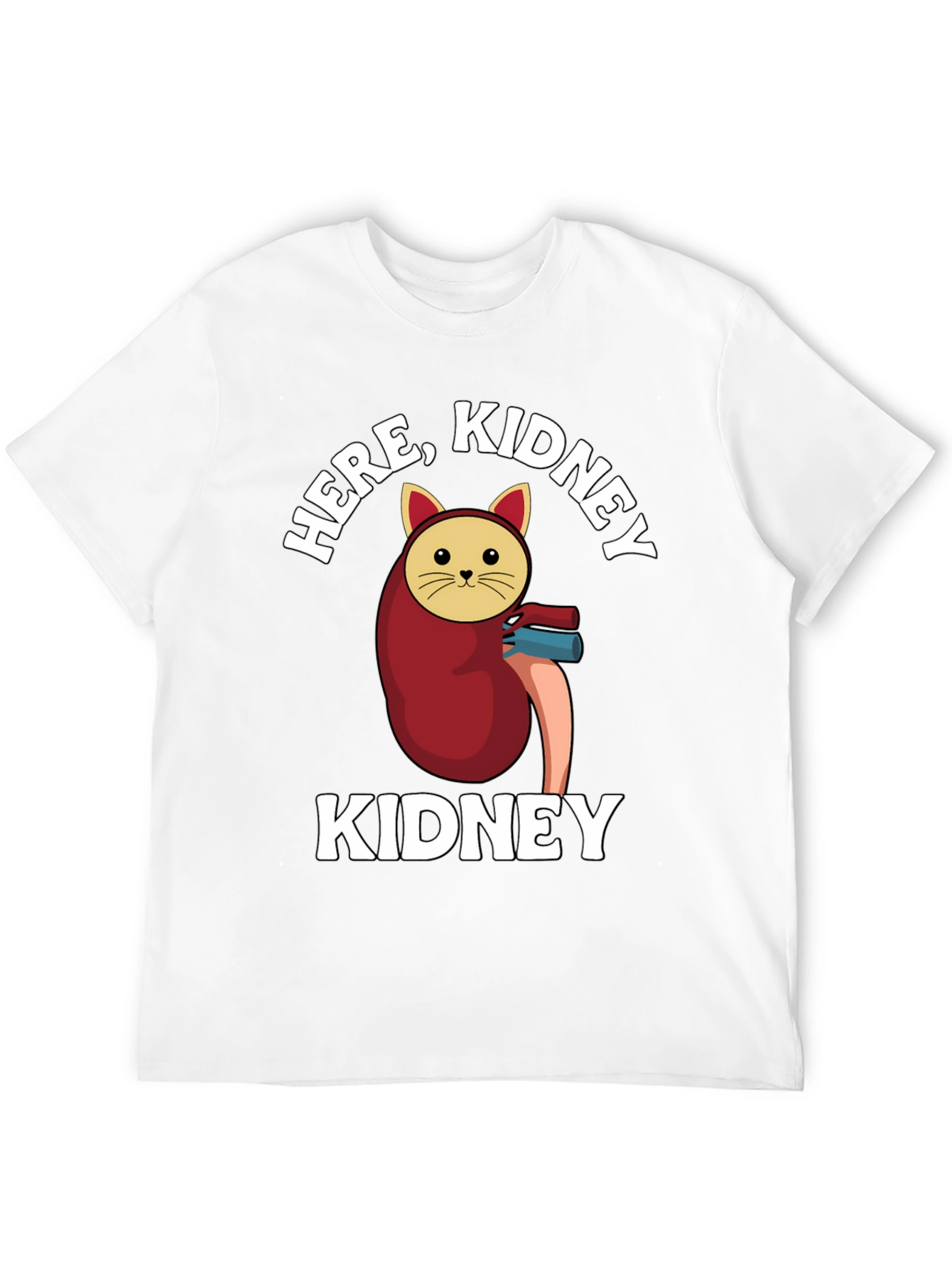 Black Here, Kidney Kidney T-Shirt view 12