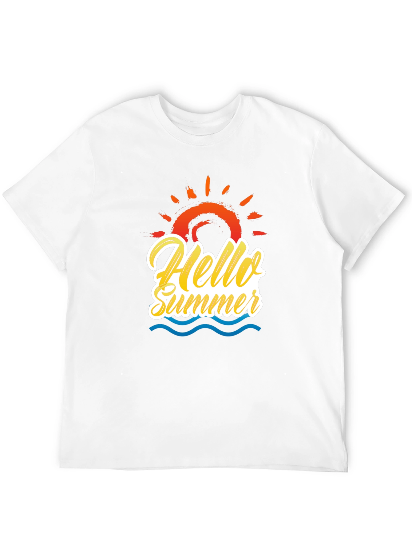 Black Hello Summer Graphic Tee view 12