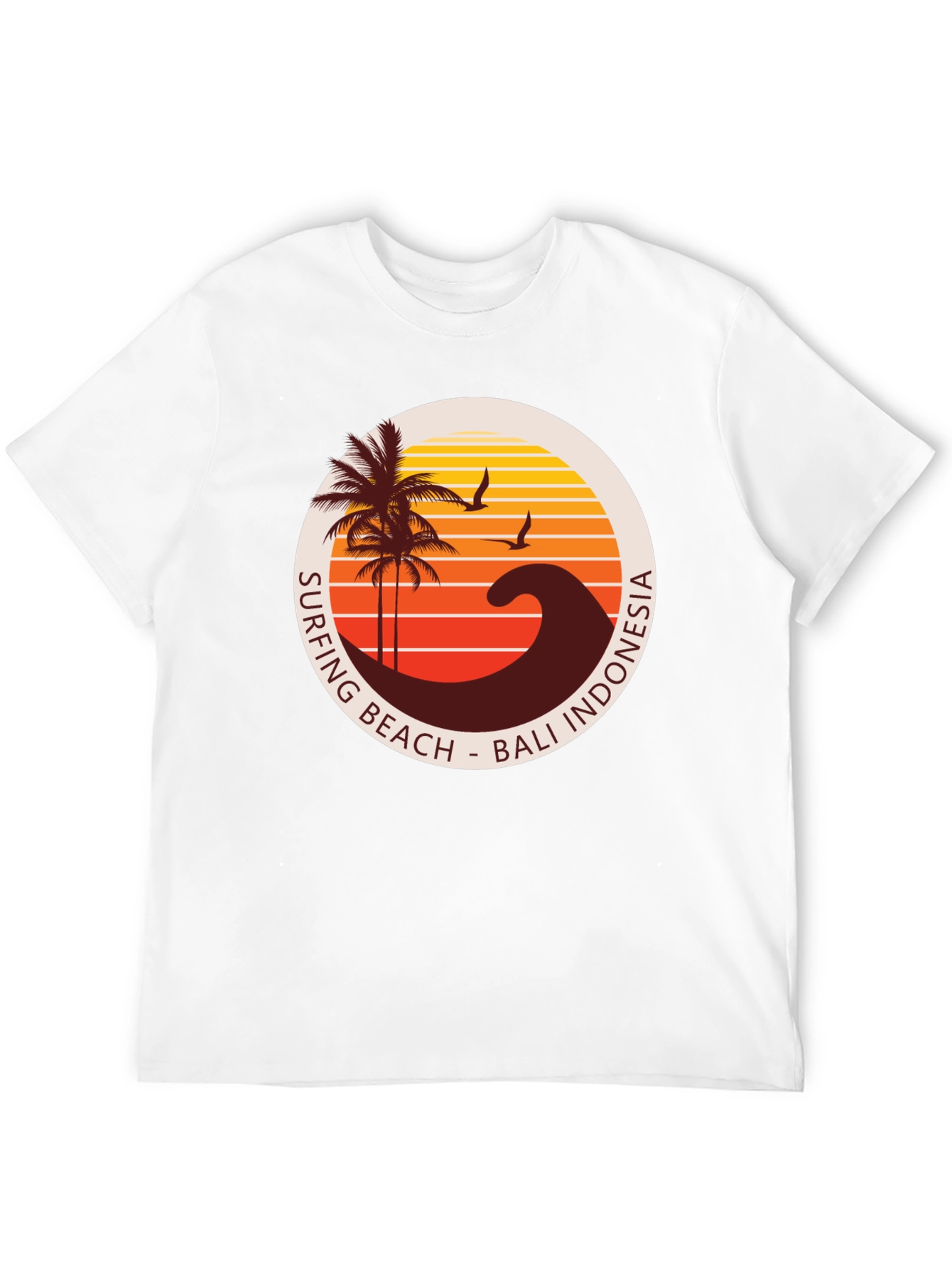 Bali Surfing Beach T-Shirt - 12