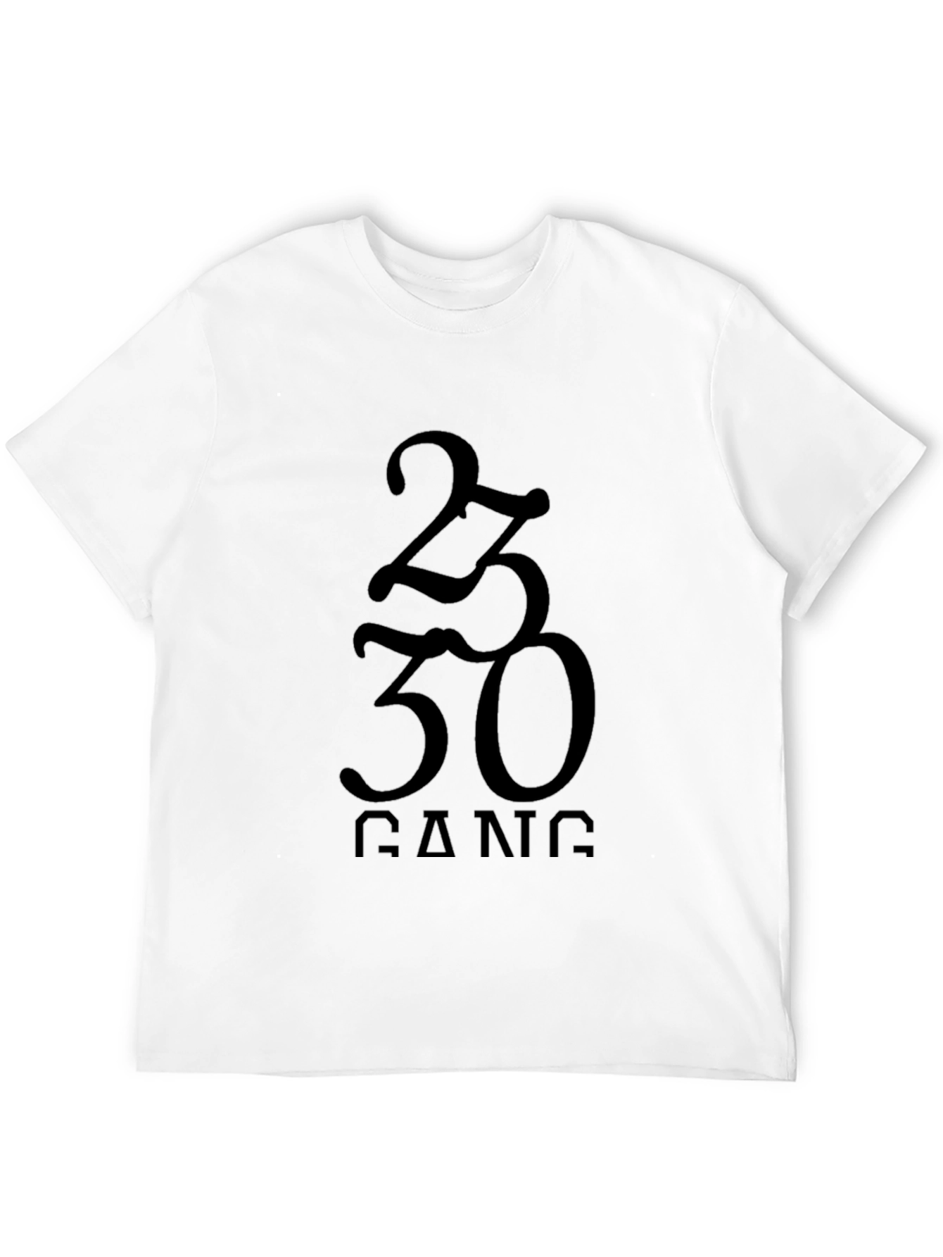 Black 2330 Gang Black Graphic T-Shirt view 12