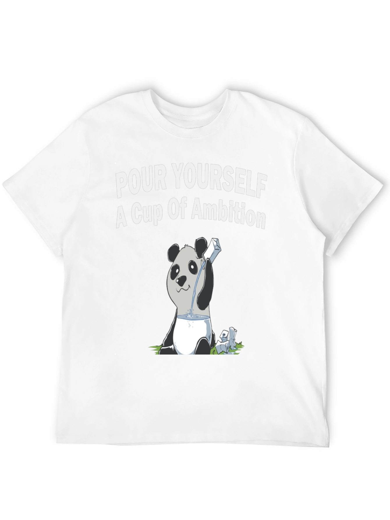 Black Panda 'Pour Yourself Ambition' Graphic Tee view 12