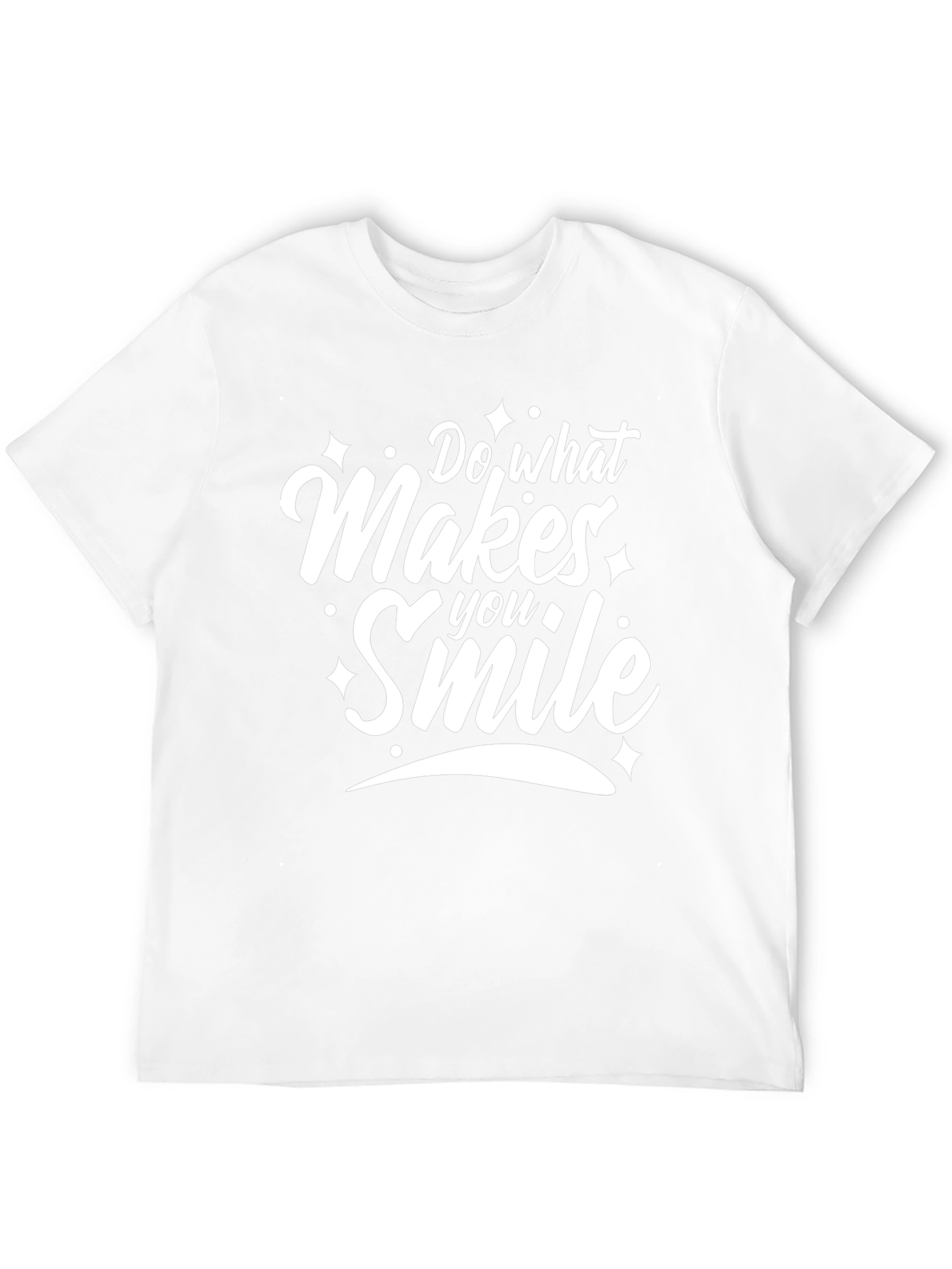 Black Do What Makes You Smile Black Graphic Tee view 12