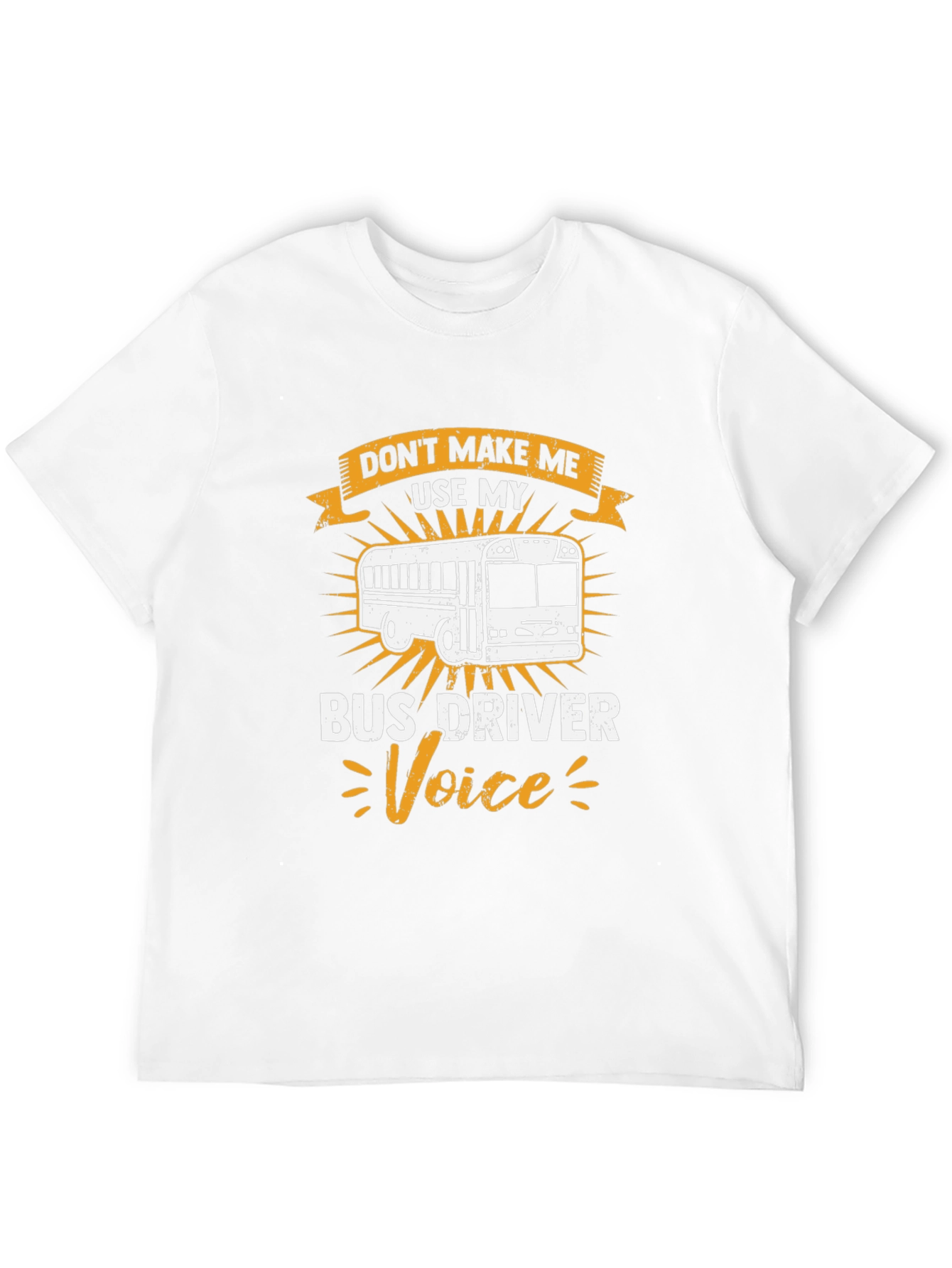 Black Bus Driver Voice T-Shirt - Black view 12