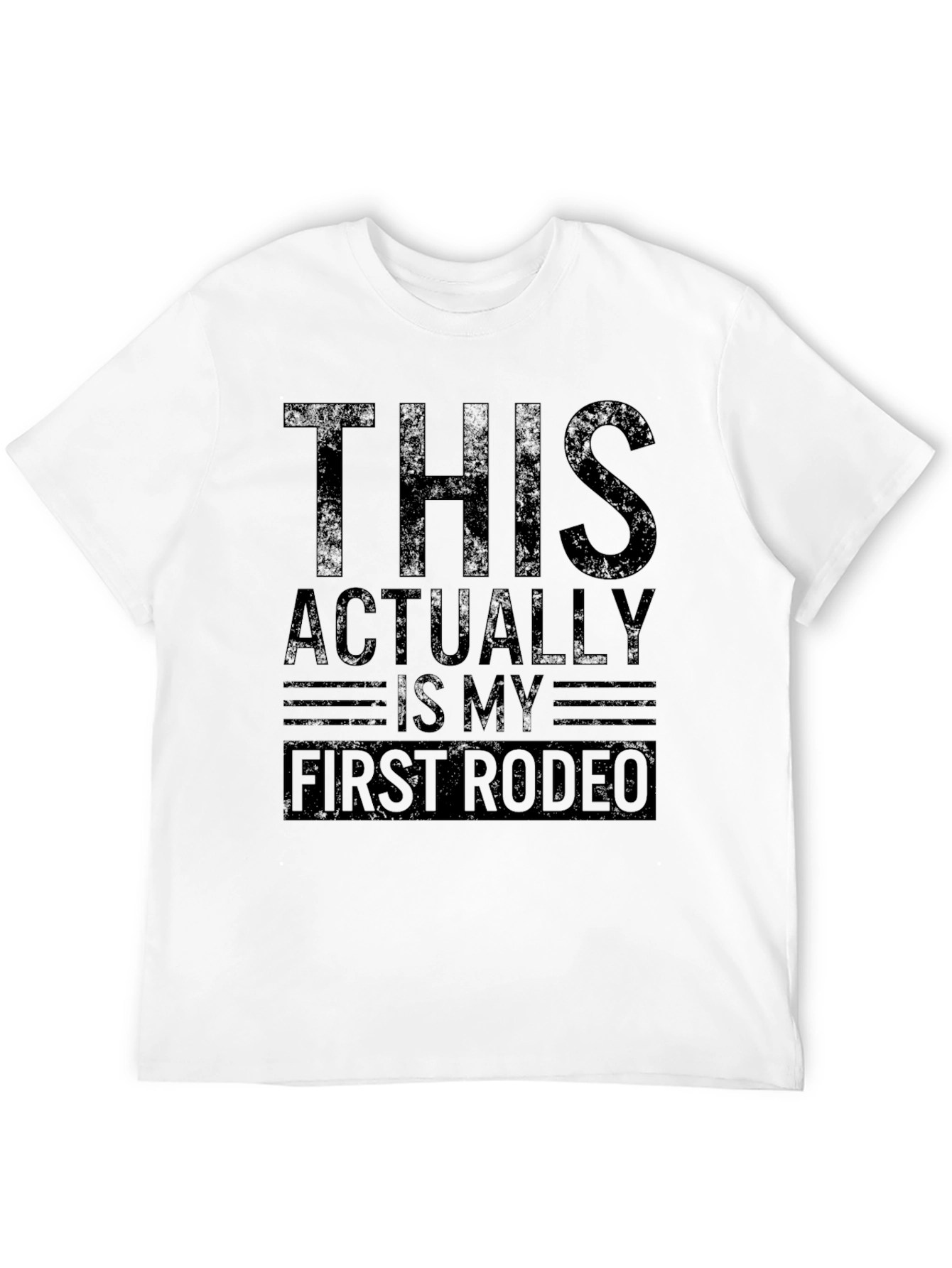 Black This is My First Rodeo Graphic T-Shirt view 12