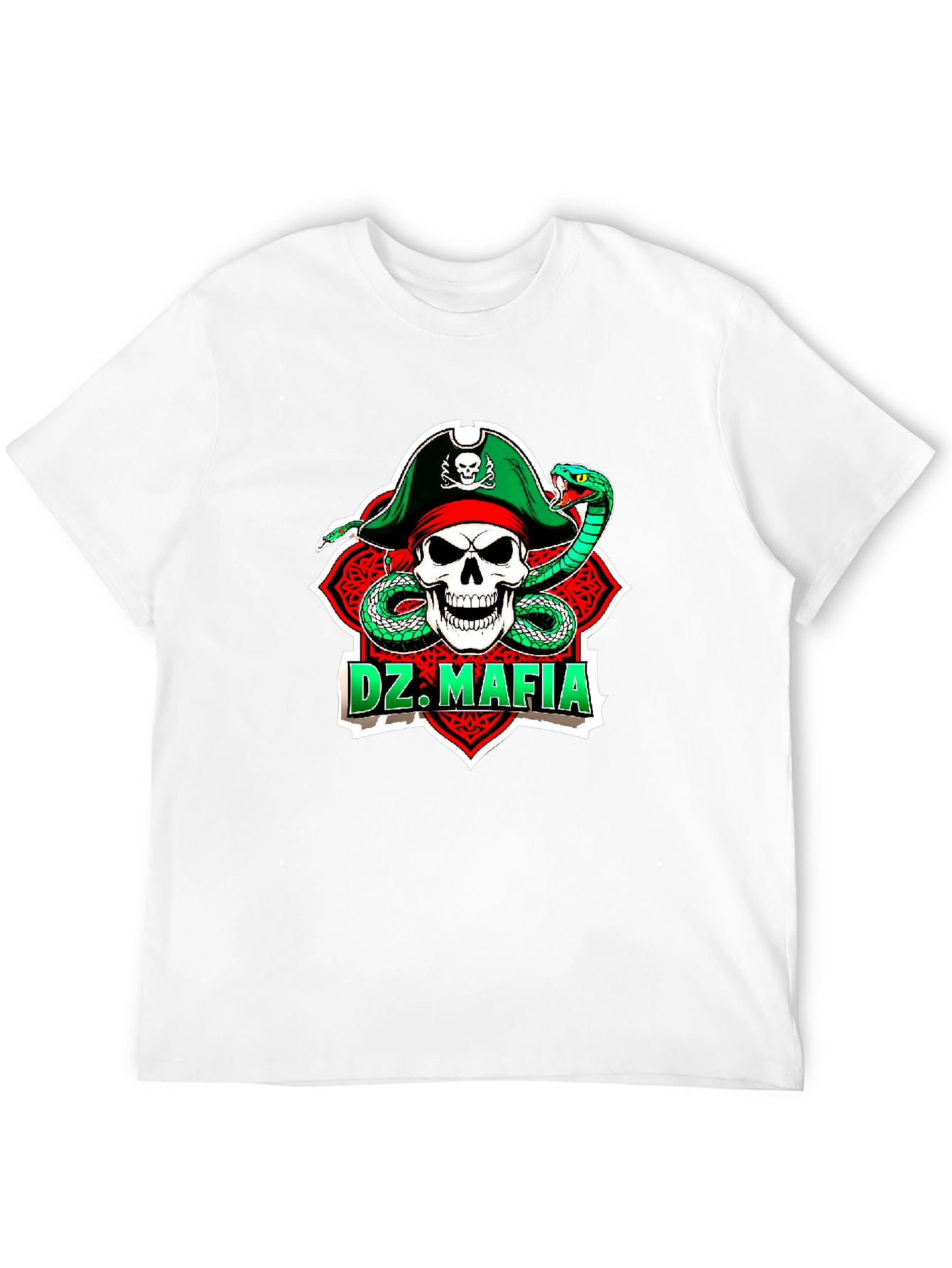 DZ Mafia Skull Pirate T-Shirt - 12
