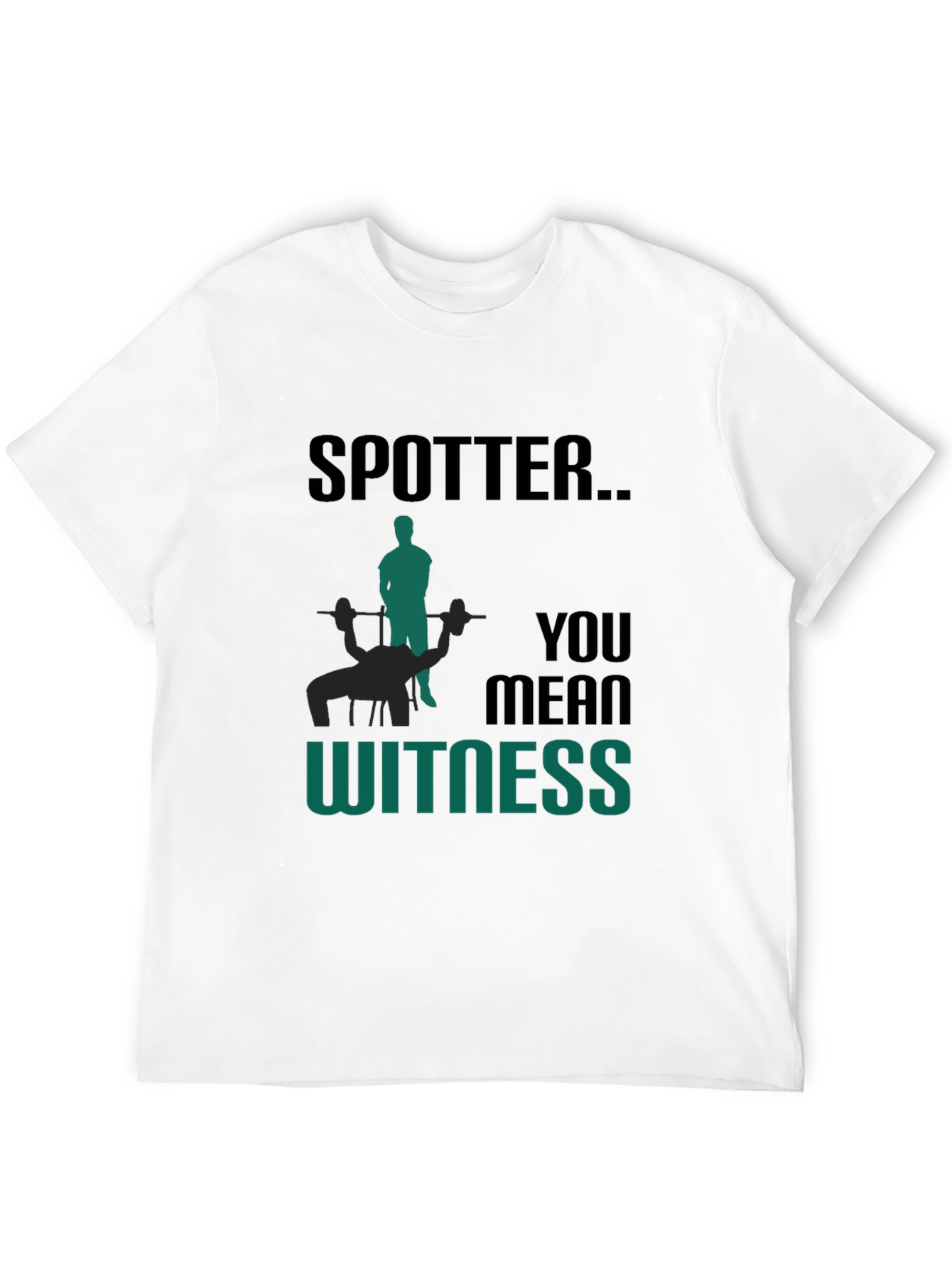 Black Spotter Witness Graphic T-Shirt view 12
