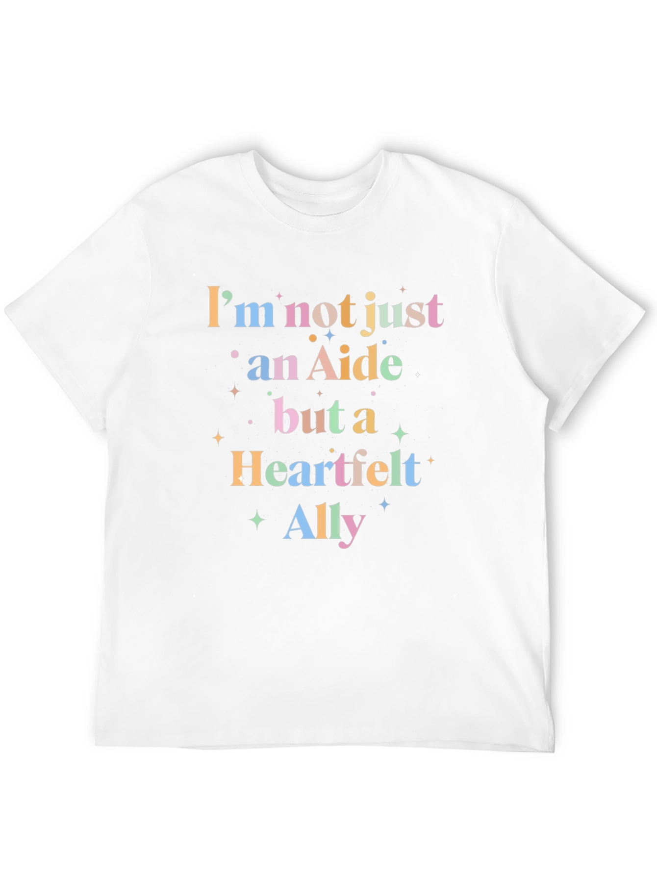Black Heartfelt Ally Tee -  Comfortable and Stylish view 12