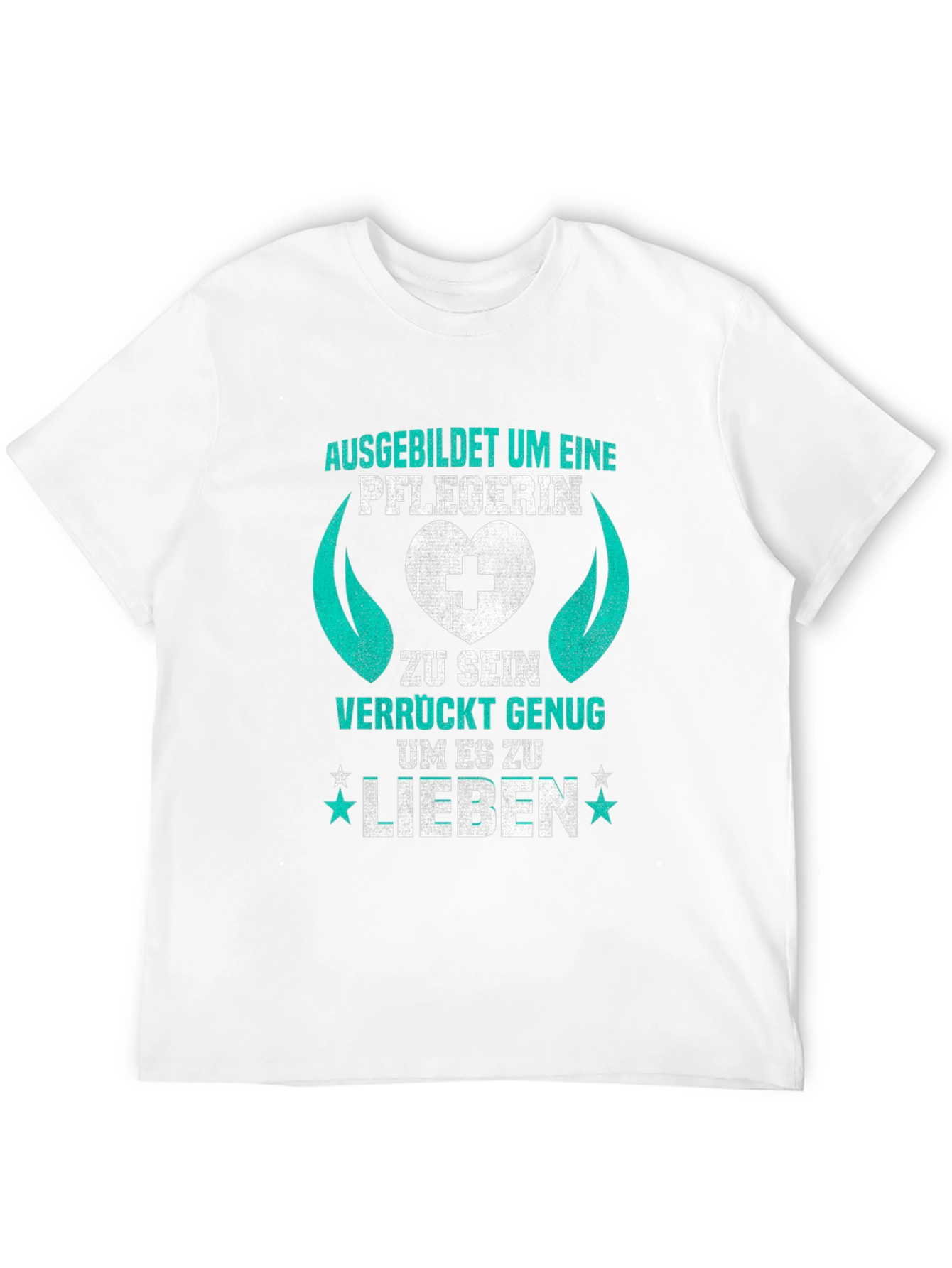 Black Trained Nurse To Love Black Tee view 12