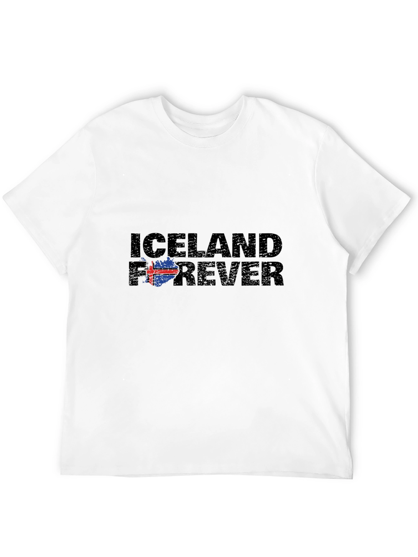 Black Iceland Forever Graphic Tee - Black T-Shirt view 12