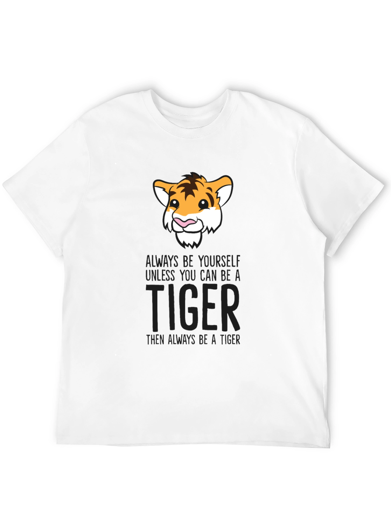 Black Tiger Graphic T-Shirt - Be Yourself view 12