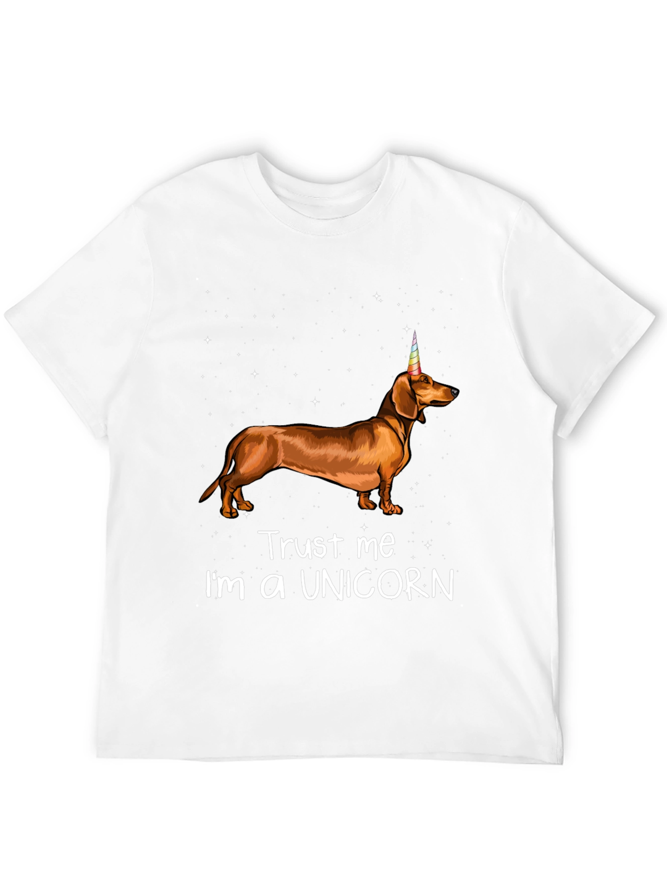 Black Dachshund Unicorn T-Shirt - Trust Me I'm a Unicorn view 12