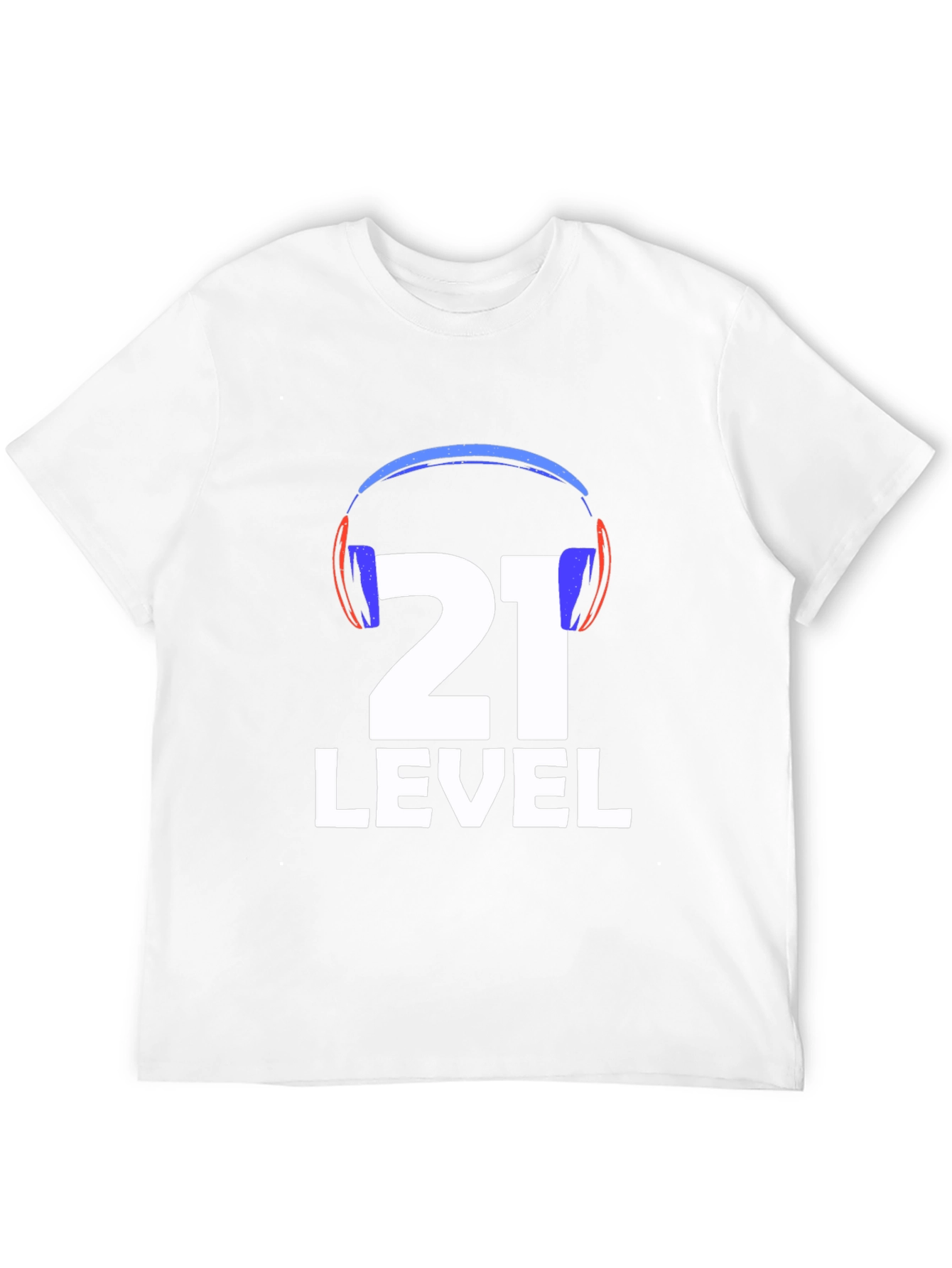 Black Level 21 Gamer T-Shirt - Black Cotton Blend view 12