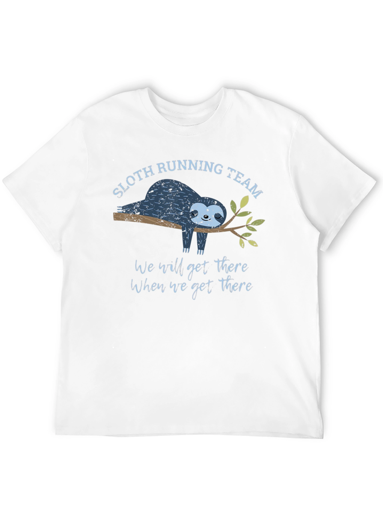 Black Sloth Running Team T-Shirt view 12