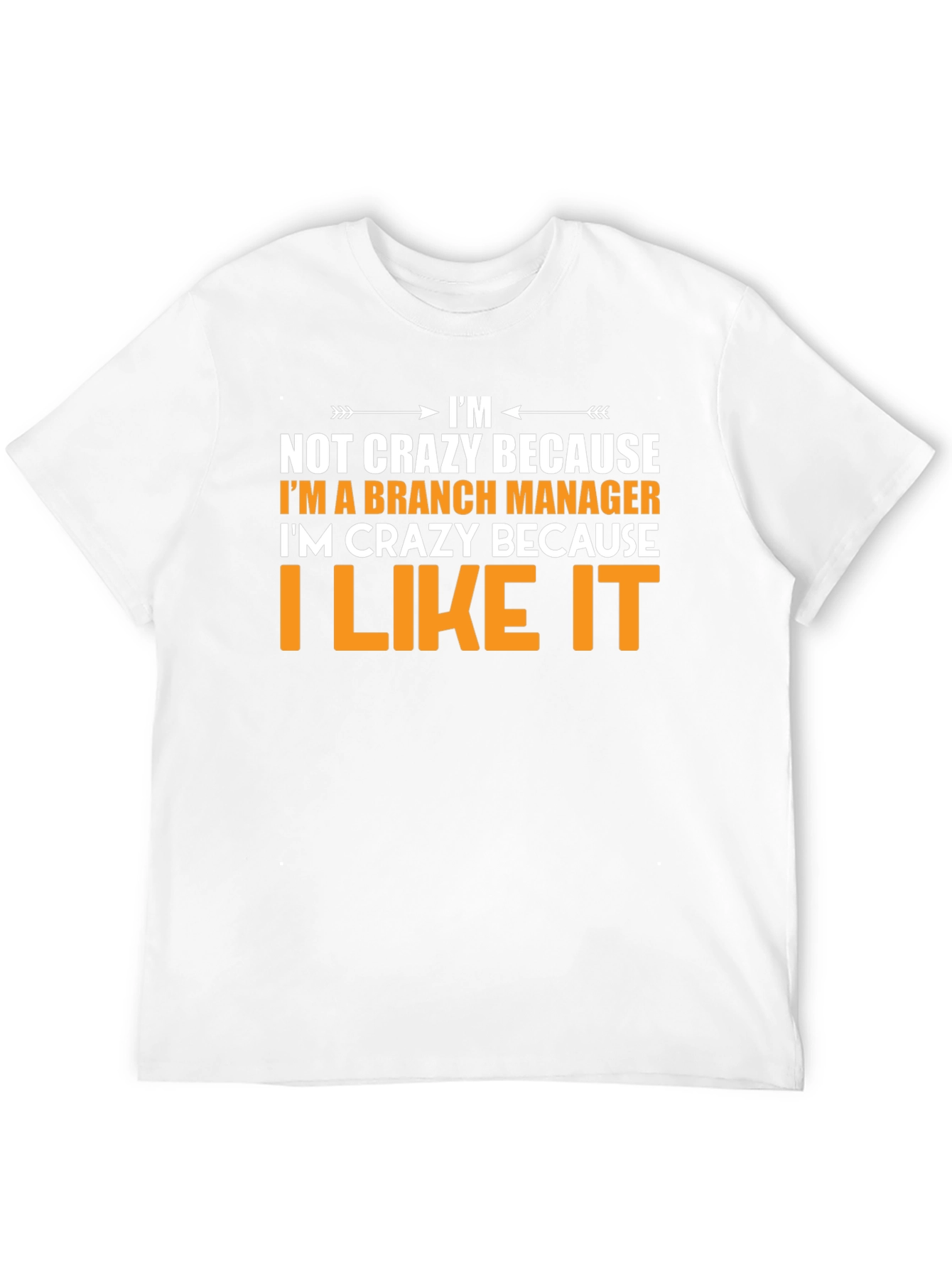 Black Branch Manager Funny Graphic T-Shirt view 12