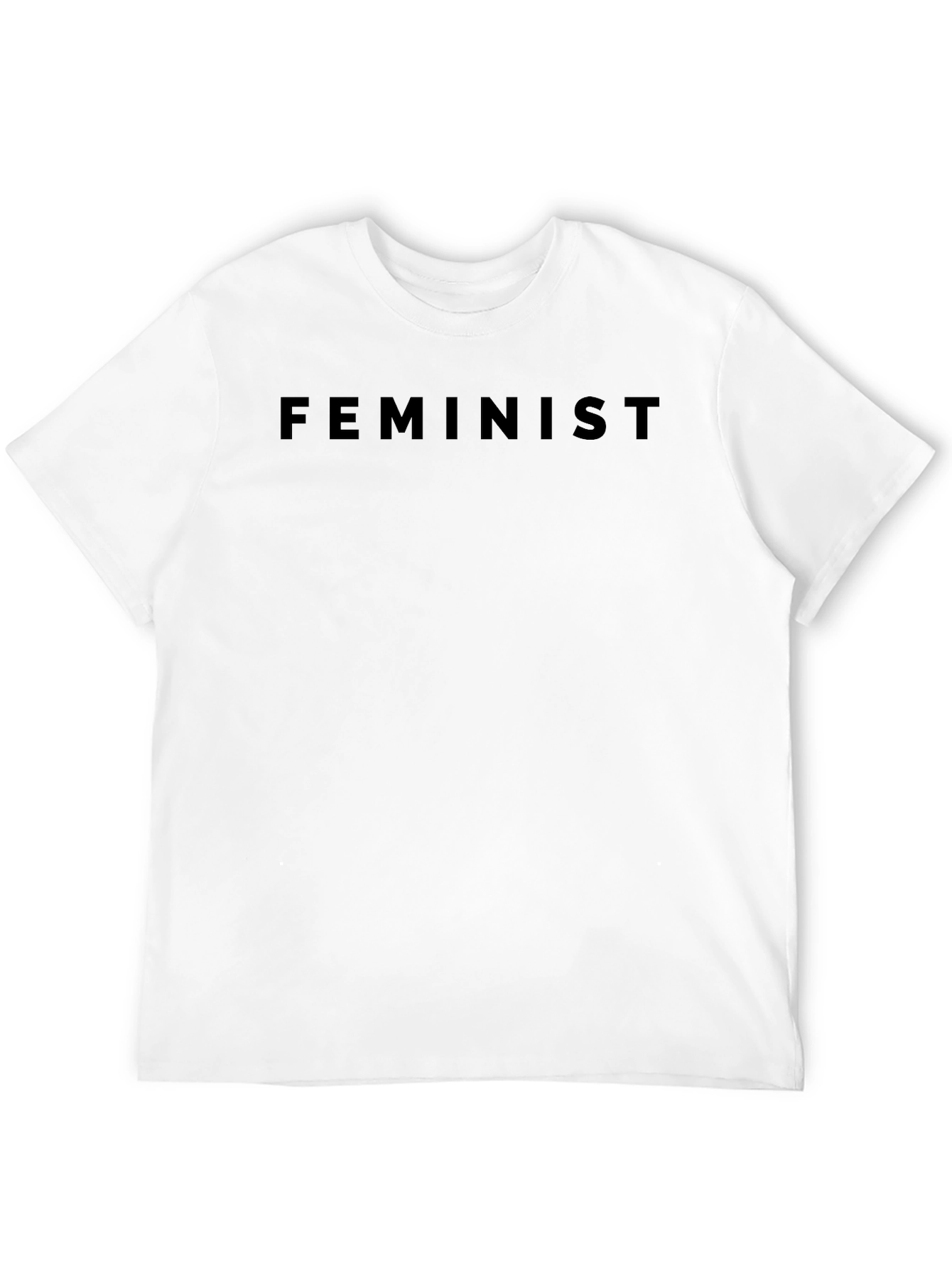 Black Feminist Black Crew Neck Tee view 12