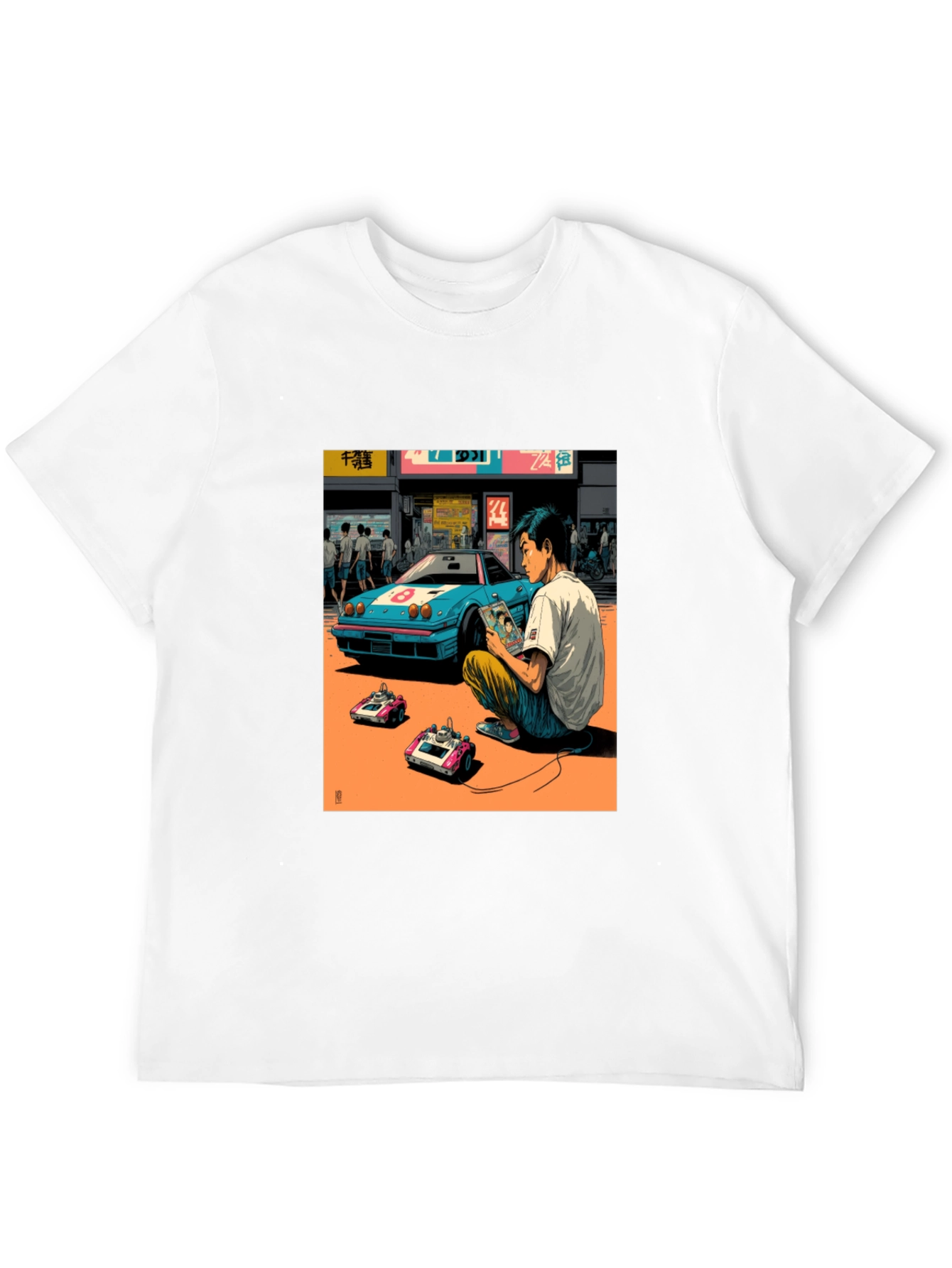 Black Retro Gaming T-Shirt view 12