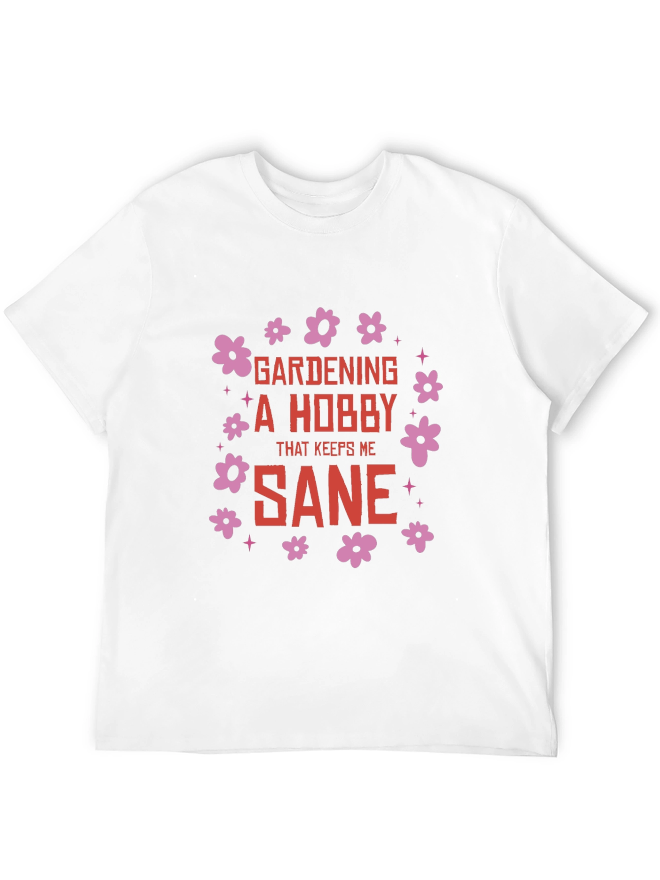 Black Gardening Hobby Graphic Tee - Keeps Me Sane view 12
