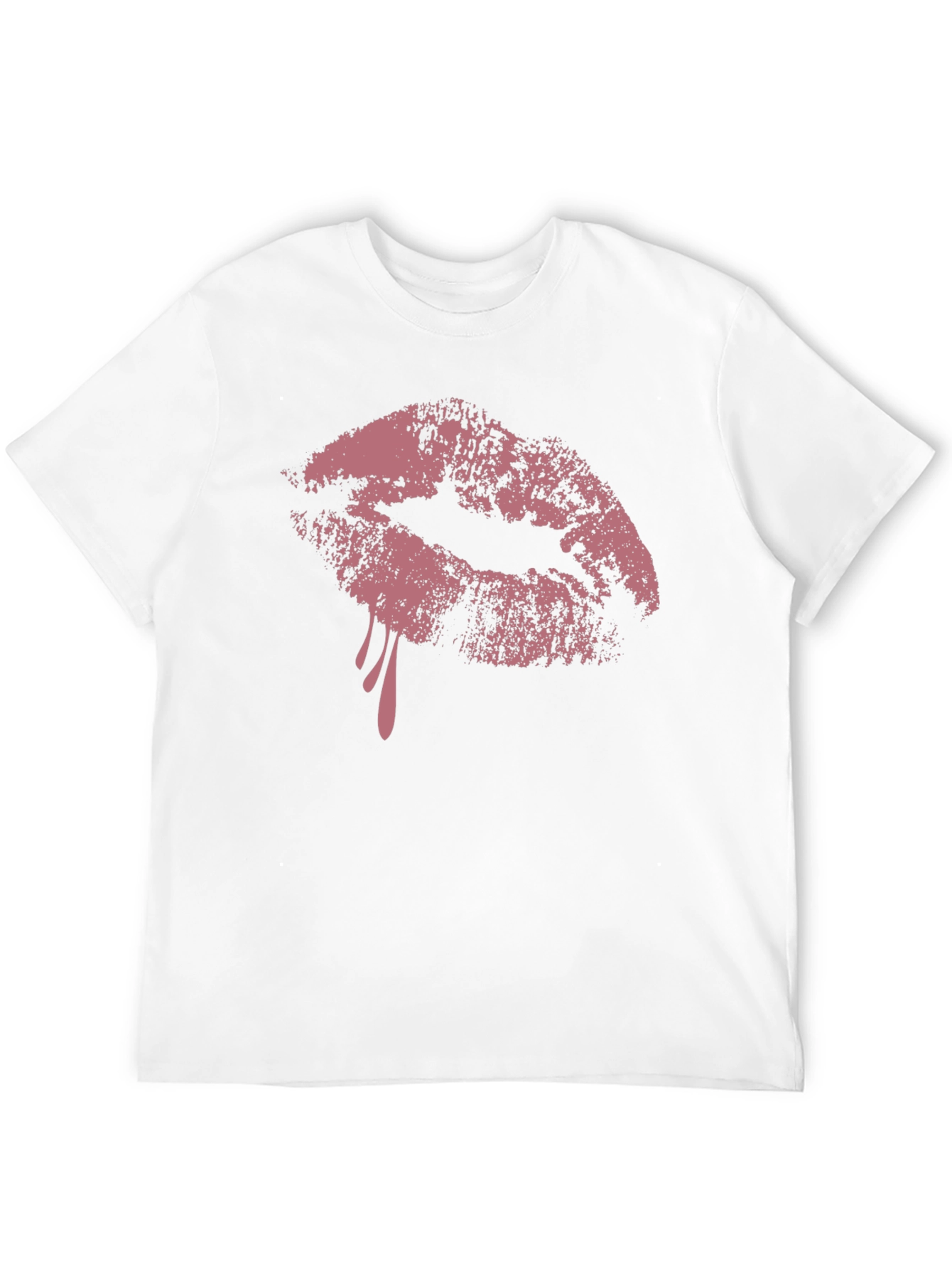 Black Kiss Mark Graphic T-Shirt view 12