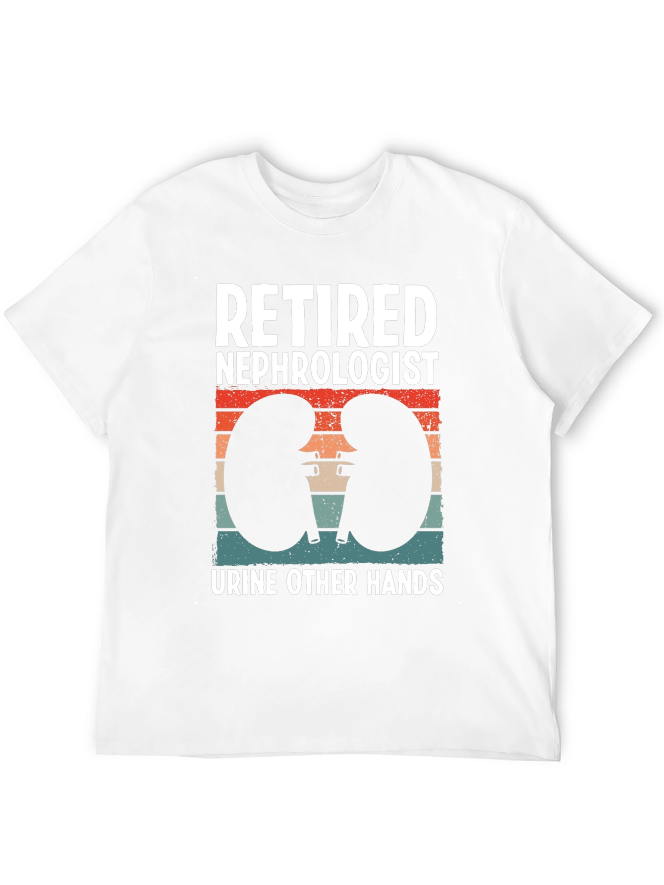 Black Retired Nephrologist T-Shirt - Funny Urologist Gift view 12