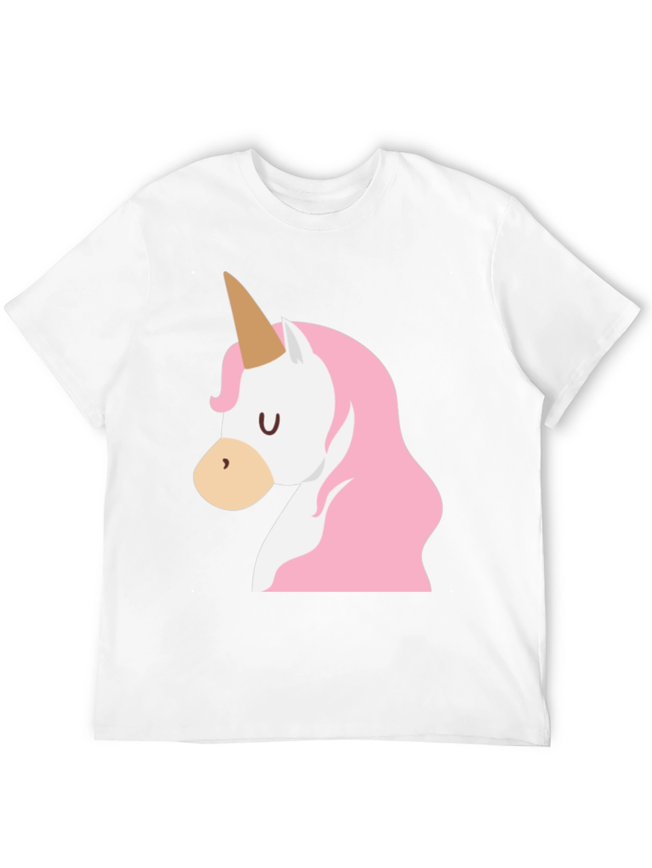 Black Men's Black Unicorn Graphic T-Shirt view 12