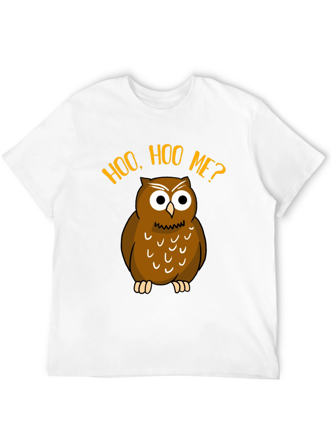 Black Funny Owl Graphic T-Shirt - Hoo, Hoo Me? view 12