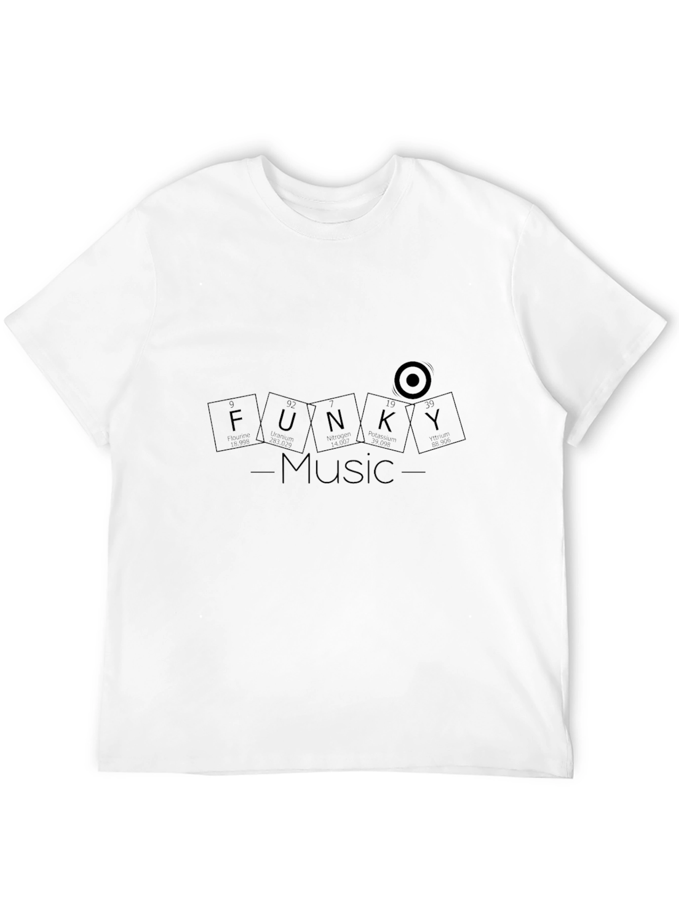 Black Funky Music Graphic Black Tee view 12