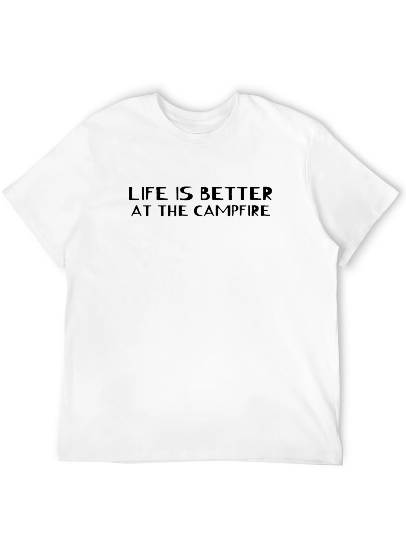 Black Life is Better at the Campfire Black T-Shirt view 12
