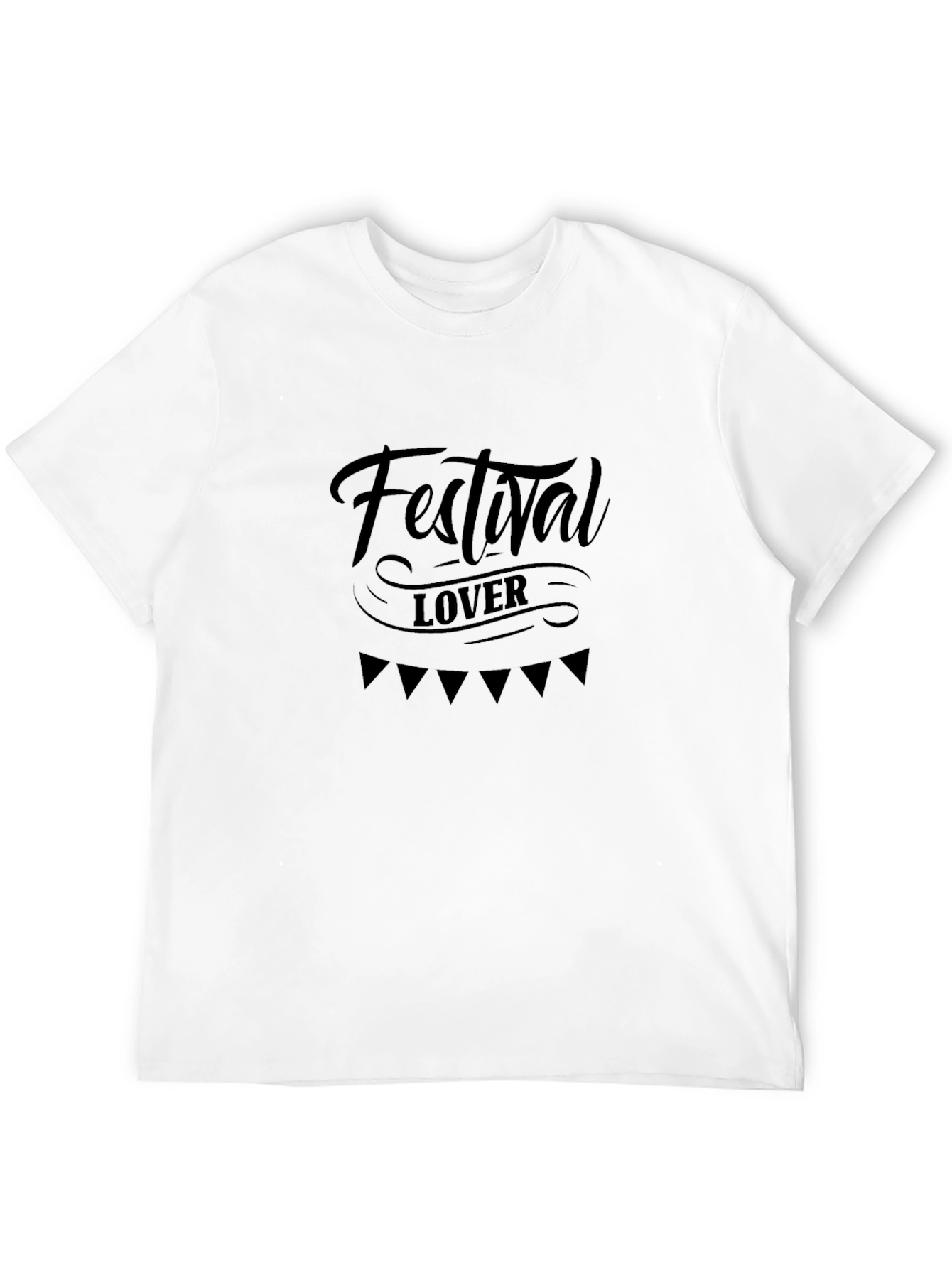 Black Festival Lover Black T-Shirt view 12