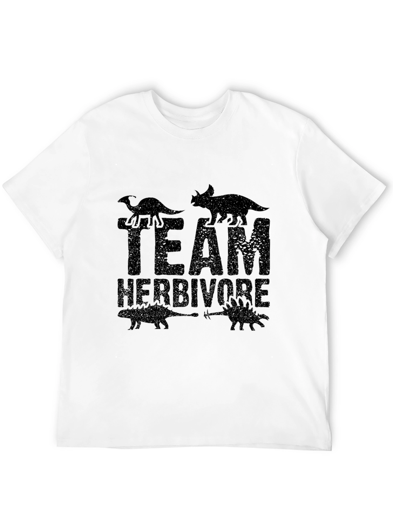 Black Team Herbivore Black Graphic T-Shirt view 12