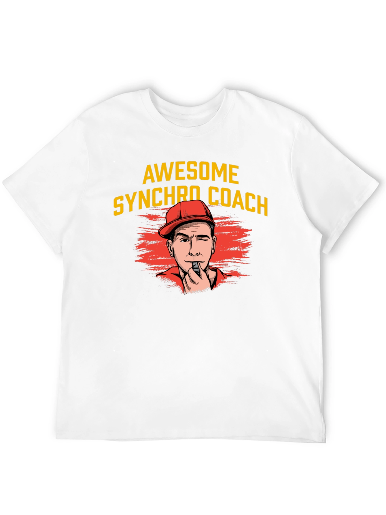 Black Awesome Synchro Coach Graphic Tee view 12