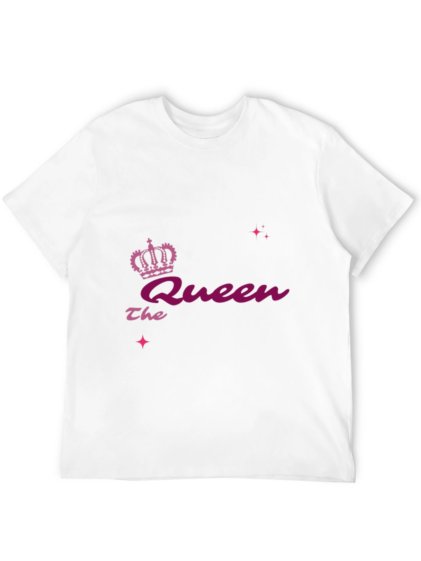 Black The Queen Graphic Black T-Shirt view 12