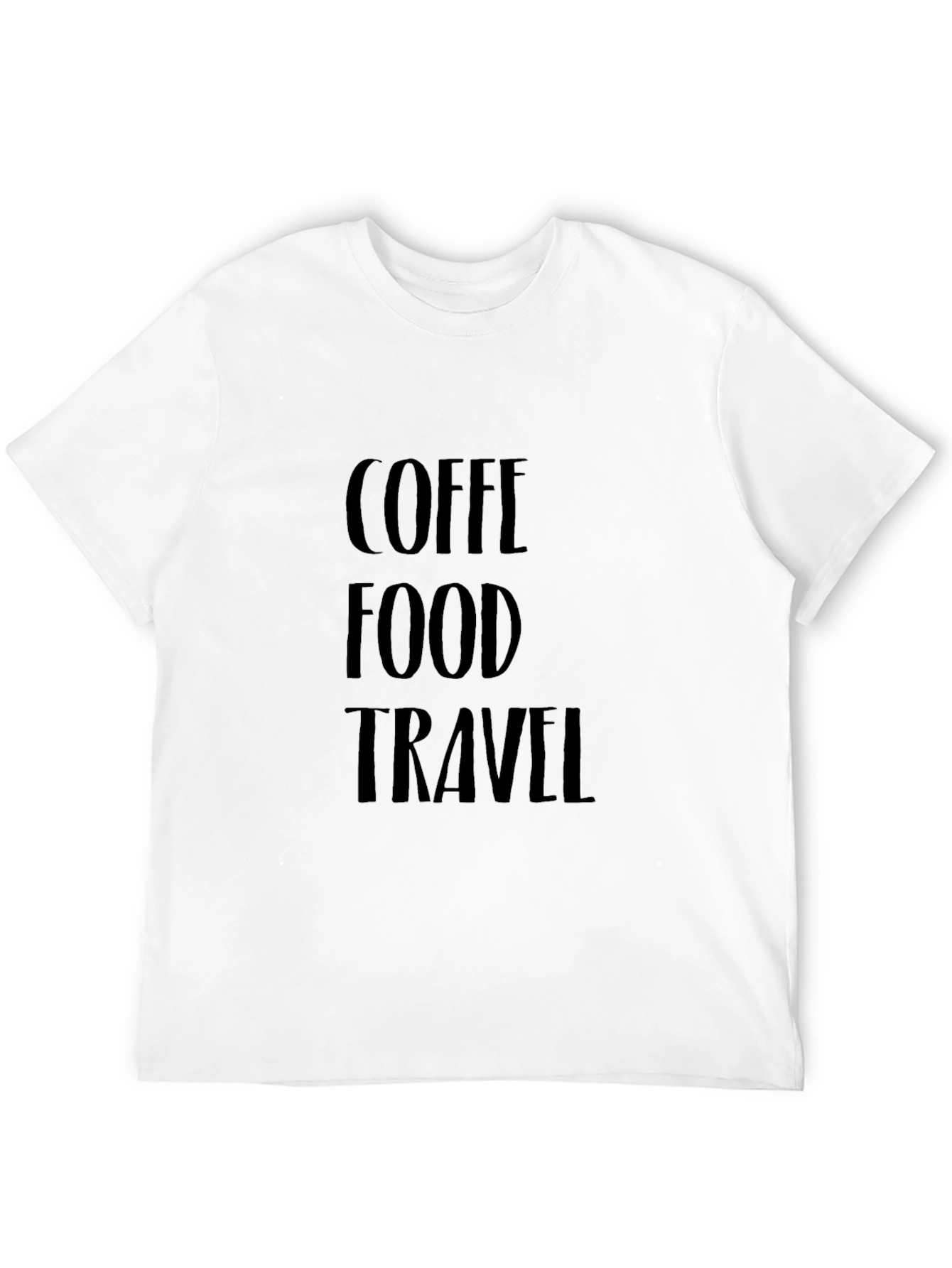 Black Coffee Food Travel T-Shirt view 12