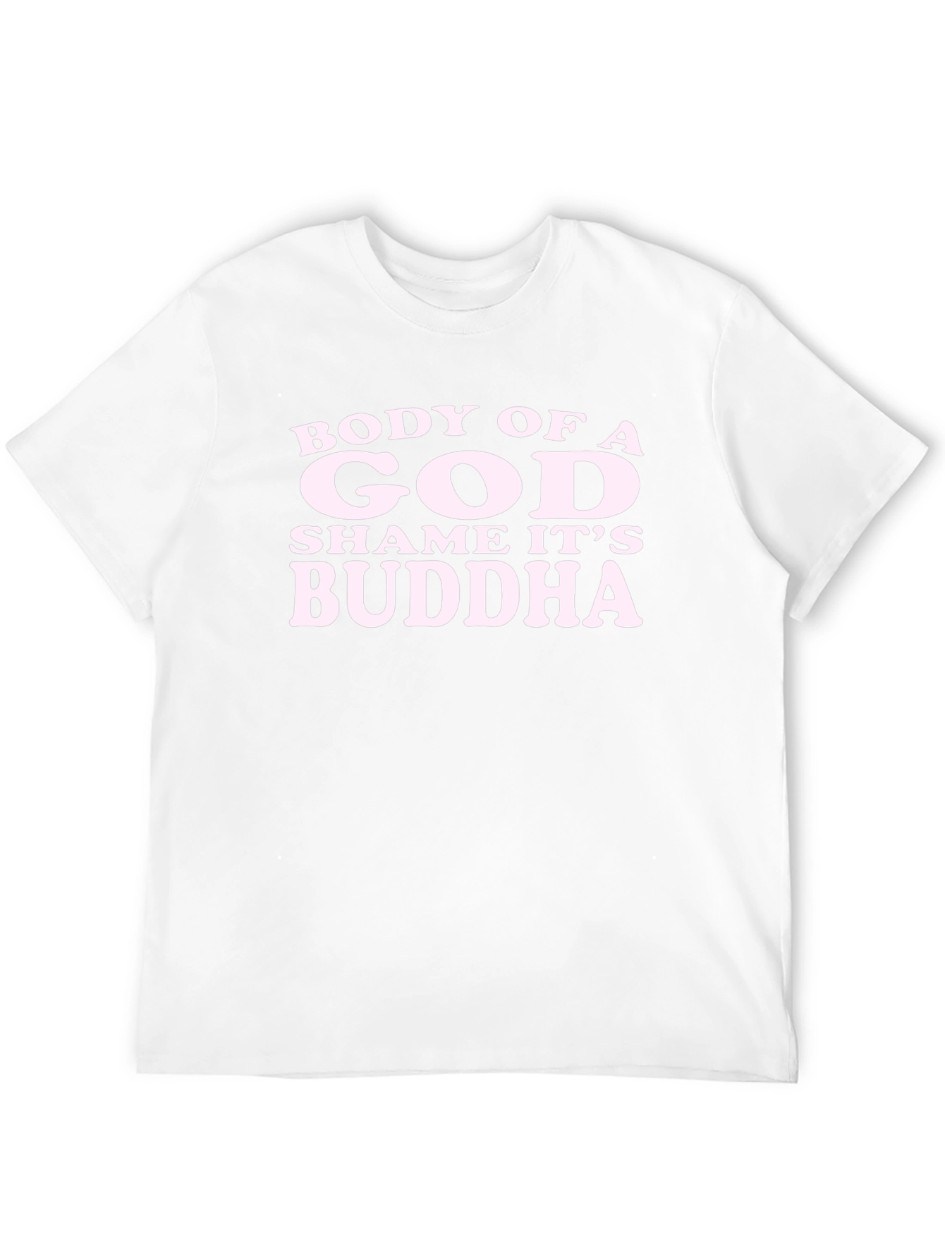 Black Body of a God Shame It's Buddha T-Shirt view 12