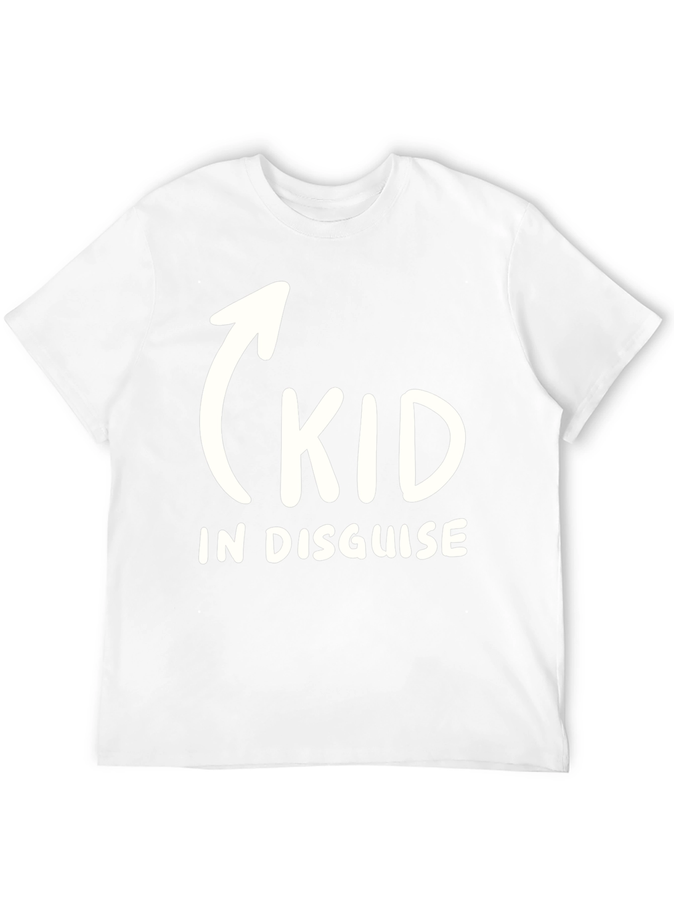 Black Kid In Disguise Funny Graphic T-Shirt view 12