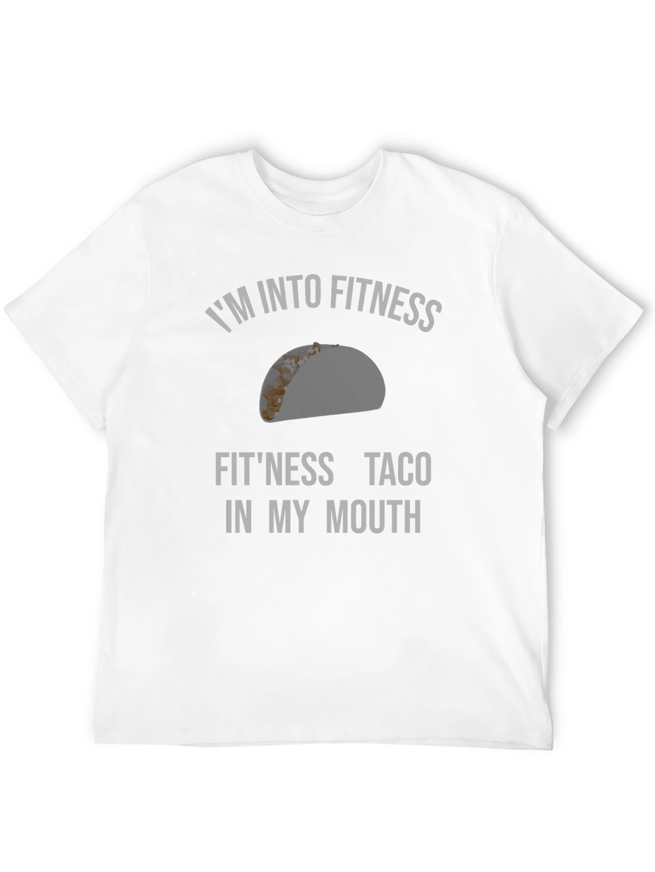 Black Fitness Taco T-Shirt Funny Gym Workout Tee view 12