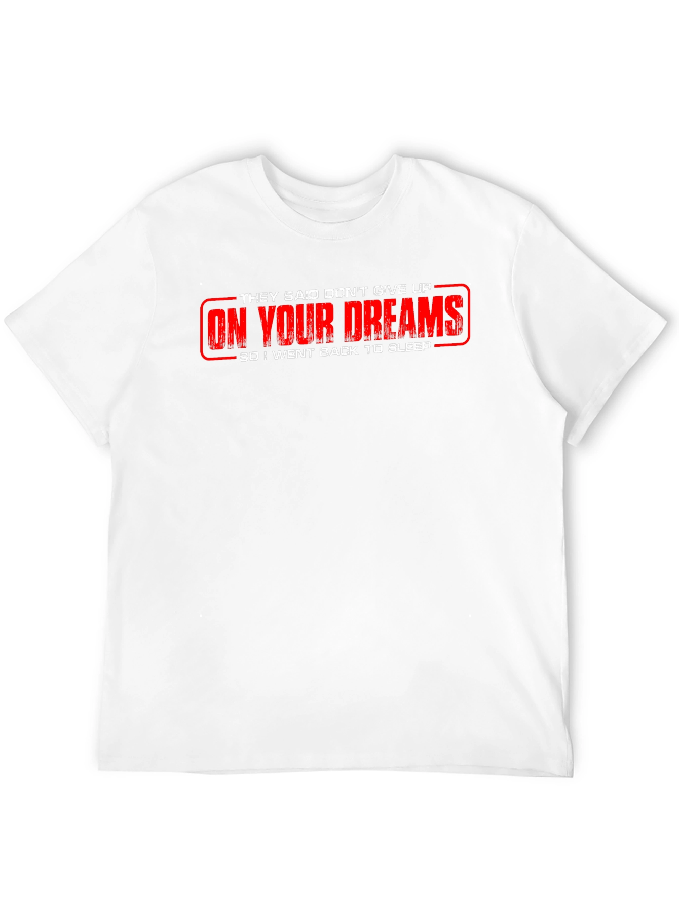 Black Funny "On Your Dreams" Graphic Tee view 12