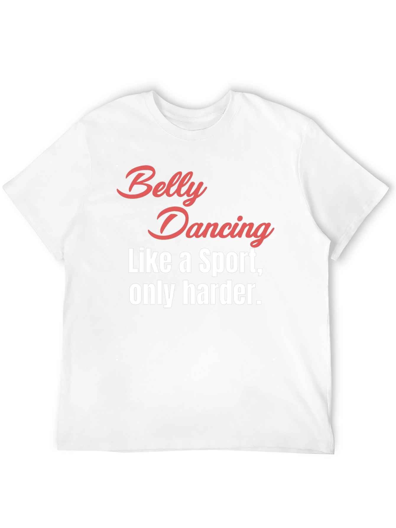 Black Belly Dancing Sport T-Shirt - Funny Workout Tee view 12