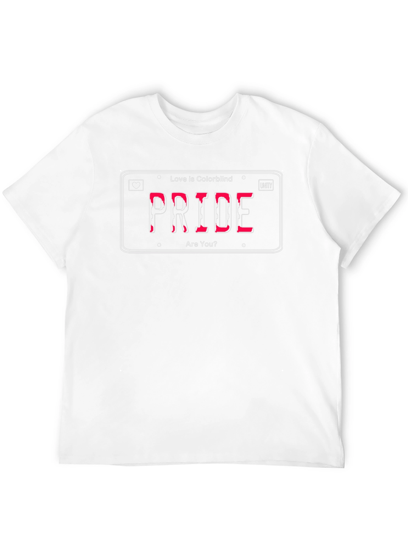 Black Pride Love Is Colorblind Black T-Shirt view 12