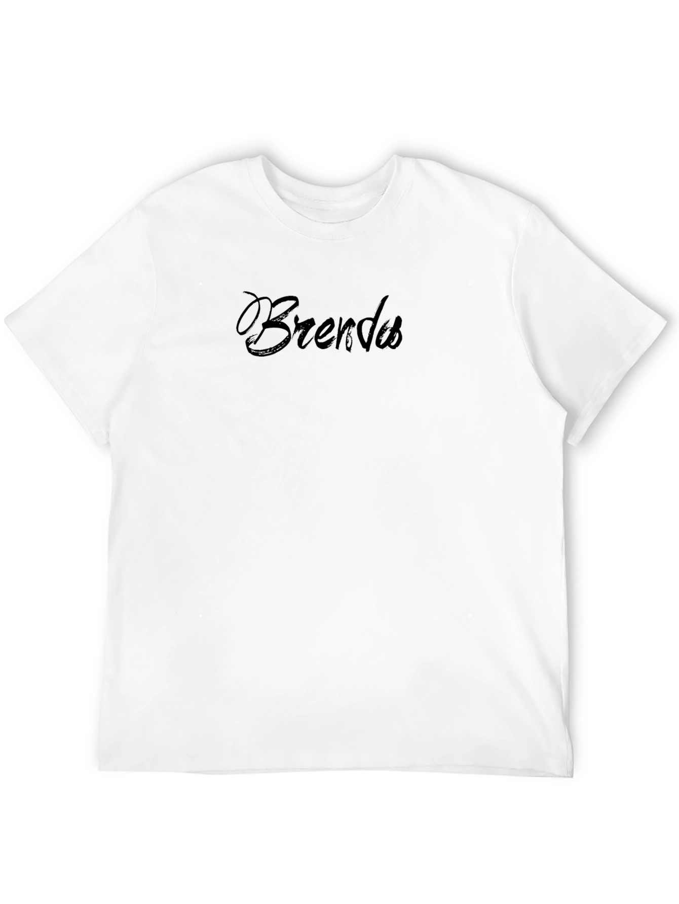 Black Brenda Black T-Shirt - Personalized Custom Tee view 12