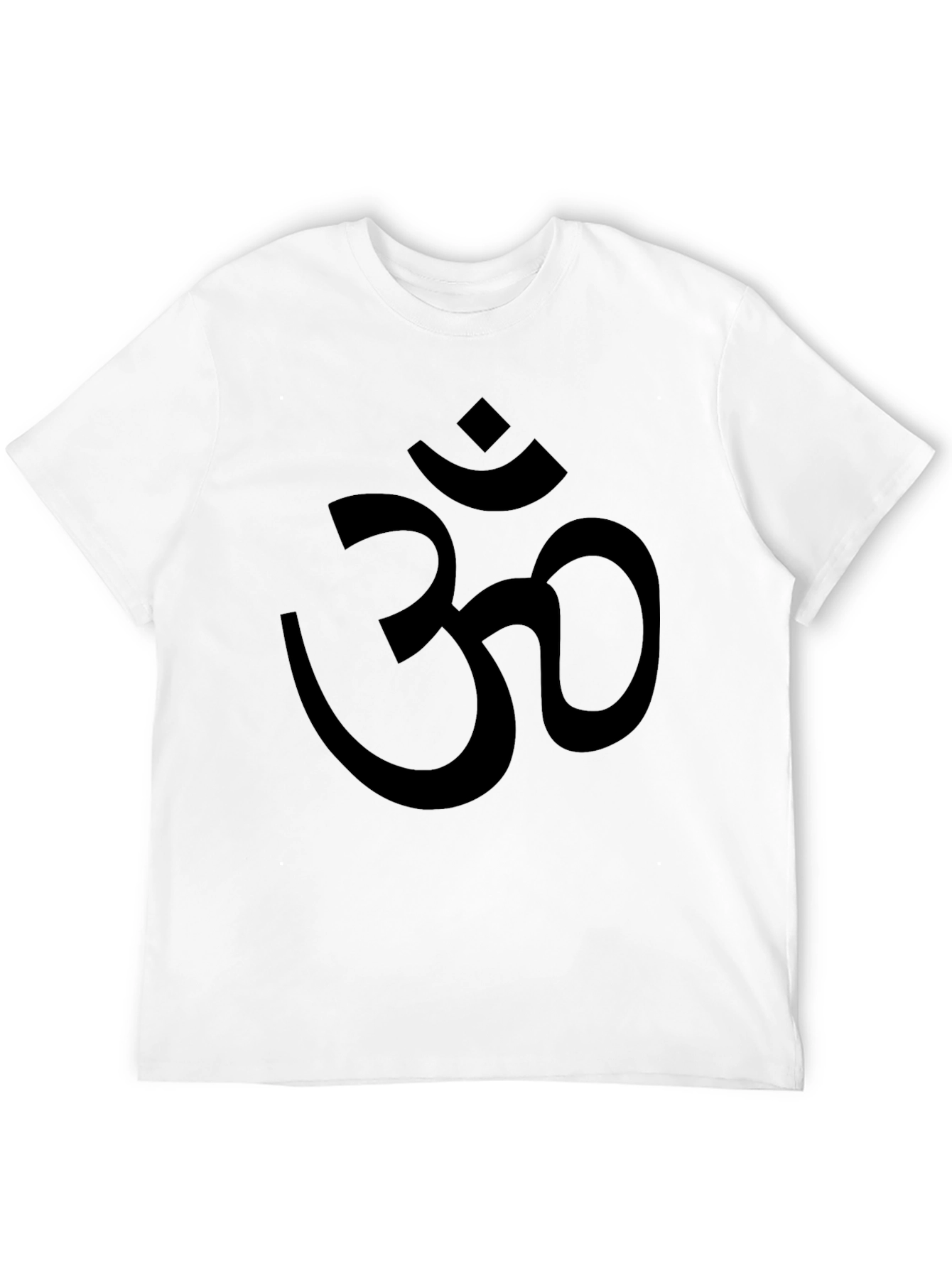 Black Om Graphic T-Shirt - Spiritual Yoga Tee - 12